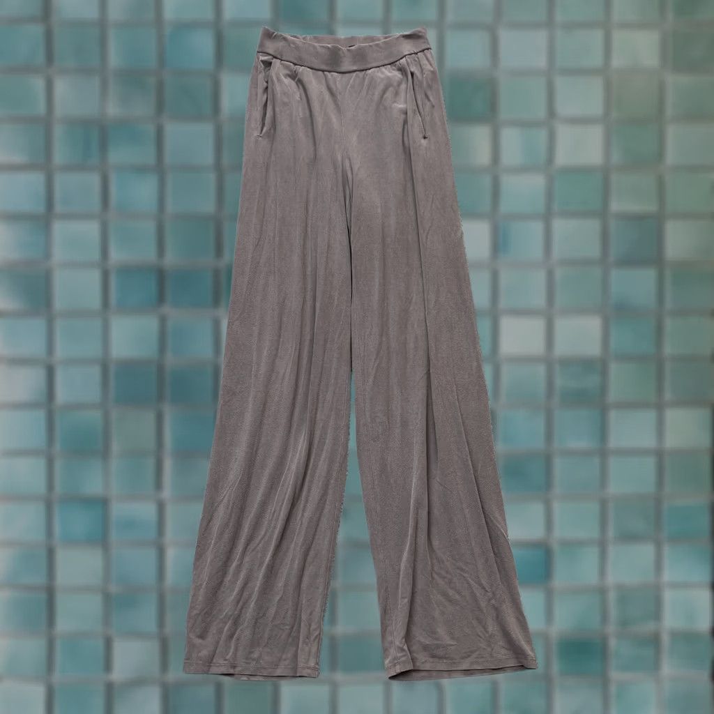 Eileen Fisher Eileen Fisher Pants Womens XS Brown Stretch Jersey Knit Straight Leg High Rise Pants Redo? Size XXS / US 00 / IT 34 - 1 Thumbnail