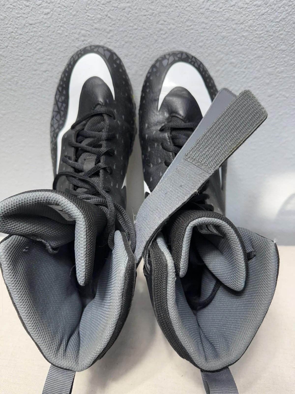 Nike Nike Force Savage Shark Men's Size 10 Football Cleats Black Size US 10 / EU 43 - 9 Thumbnail