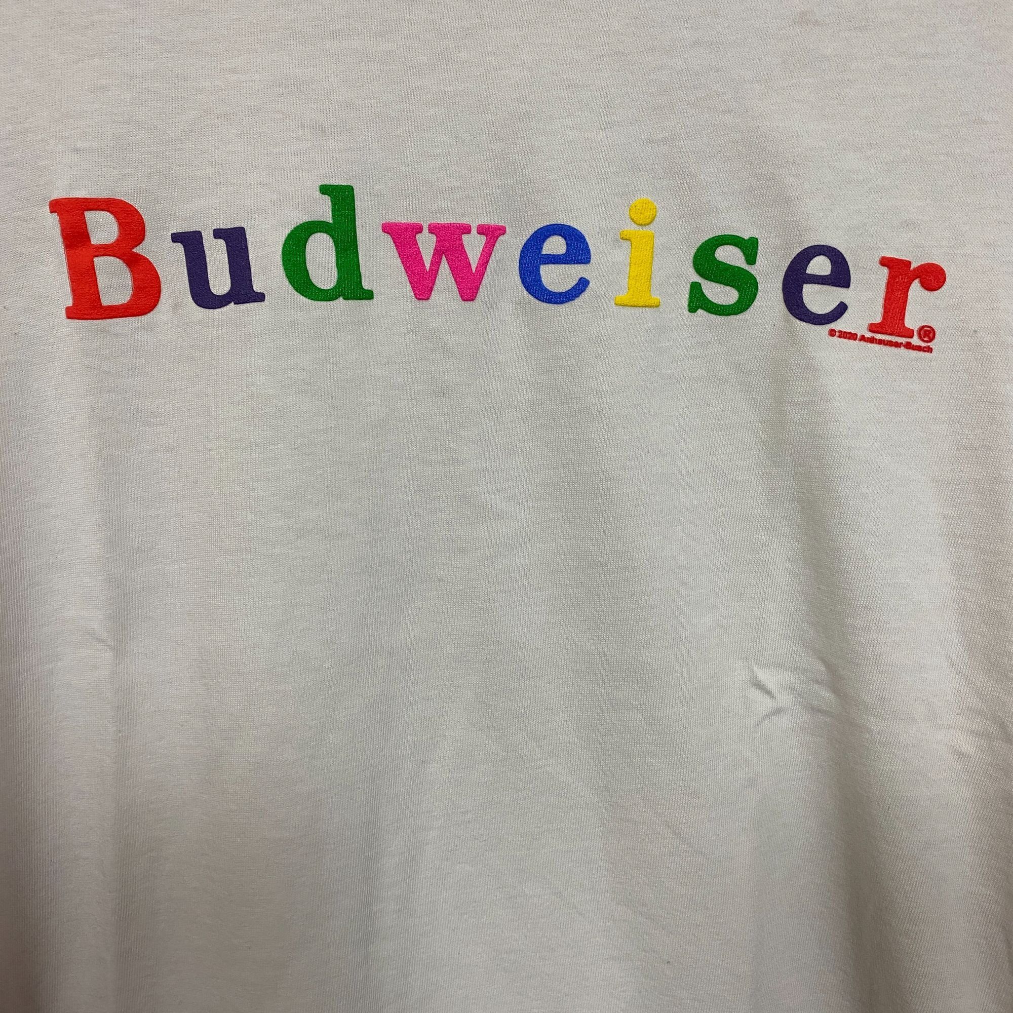 Budweiser Budweiser Logo Graphic Design T-Shirt XXS Size US XXS / EU 40 - 2 Thumbnail