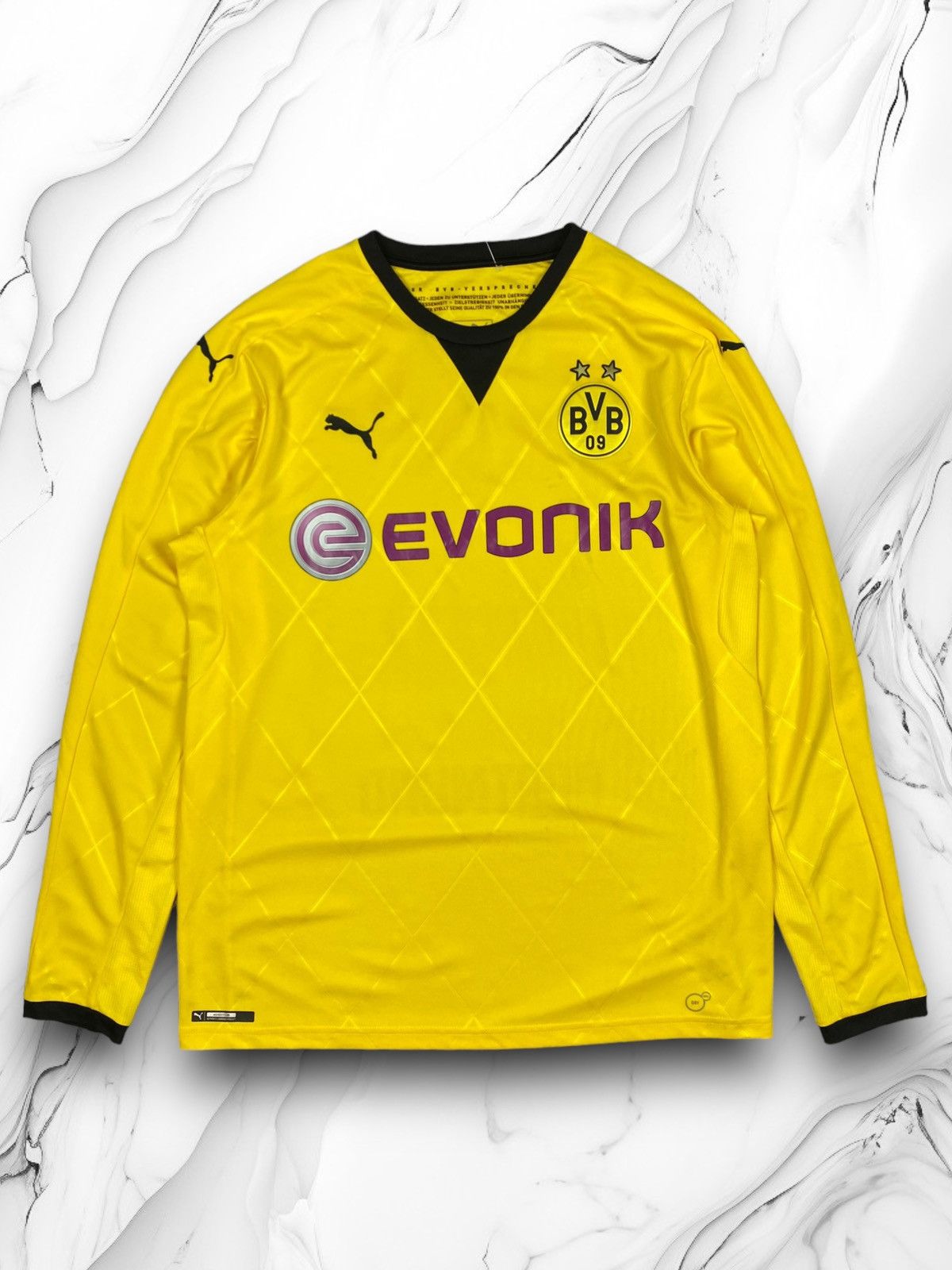 Puma Puma Borussia Dortmund 2014 2015 Long Slevee Jersey Size US L / EU 52-54 / 3 - 1 Thumbnail