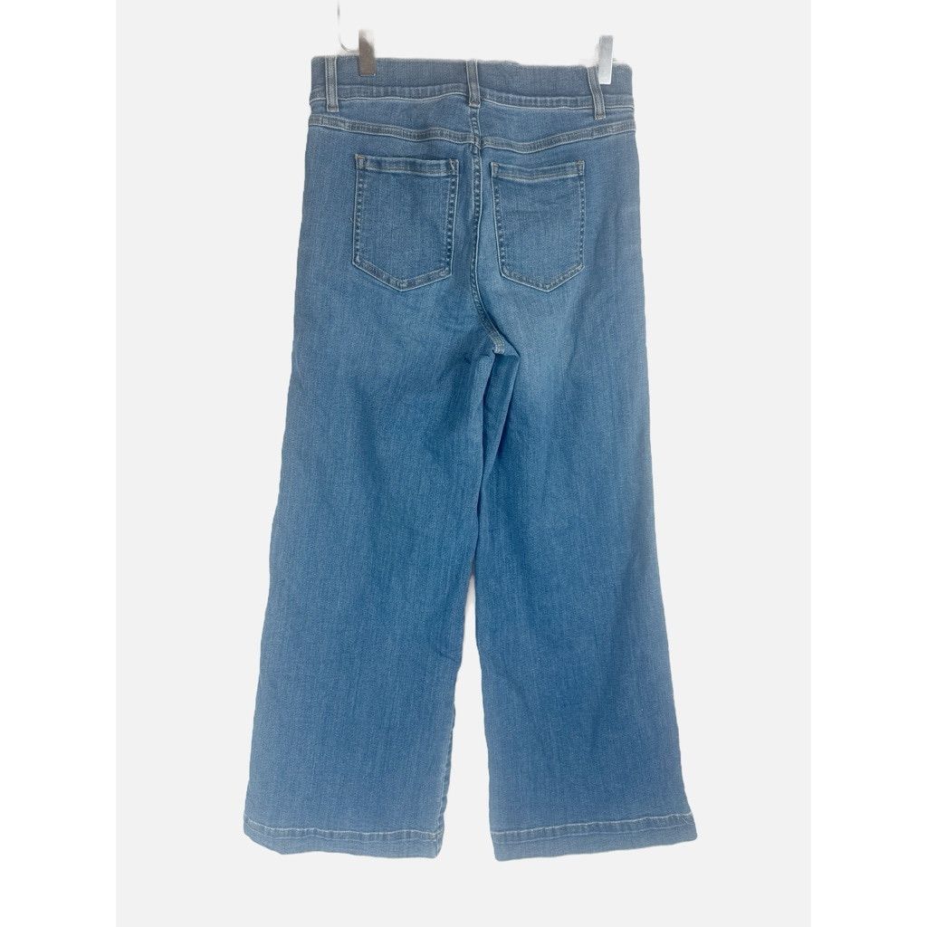 Spanx Spanx Seamed Front Wide Leg Jean Size M $168 Sold Out Size 29" - 6 Thumbnail
