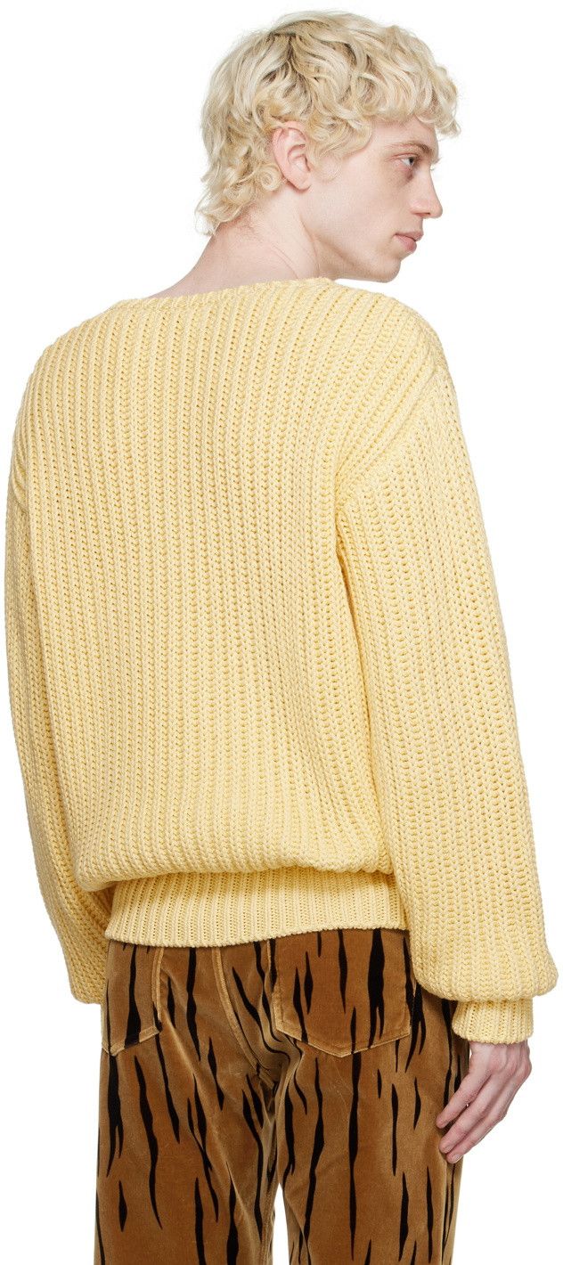 Bally 1050USD 3-gauge rib knit cotton sweater. Size US L / EU 52-54 / 3 - 3 Thumbnail