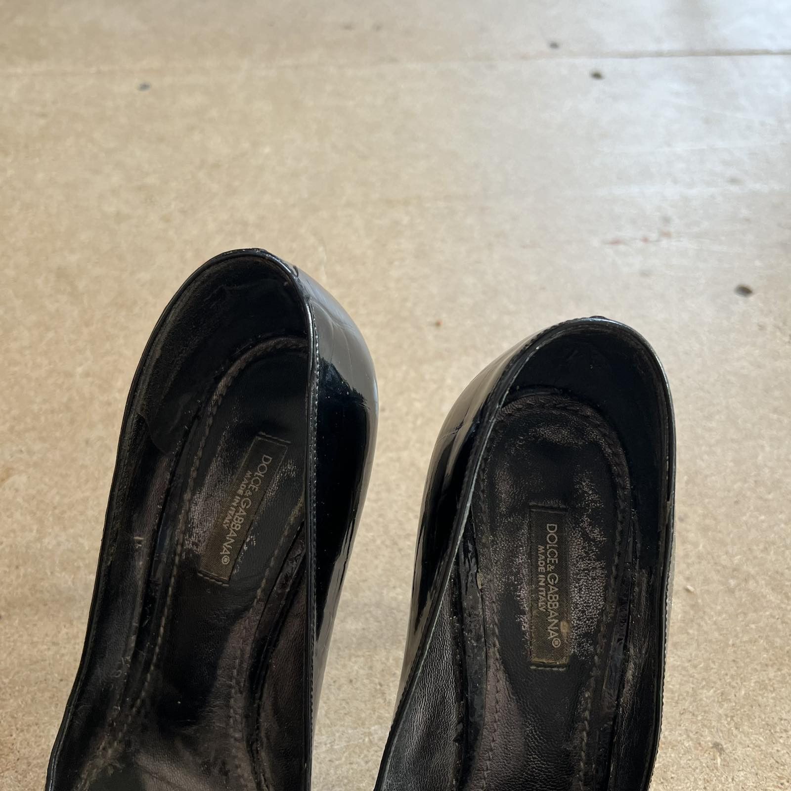 Dolce & Gabbana vintage dolce gabbana rare Black heels Sz 38 Size US 8 / IT 38 - 2 Thumbnail