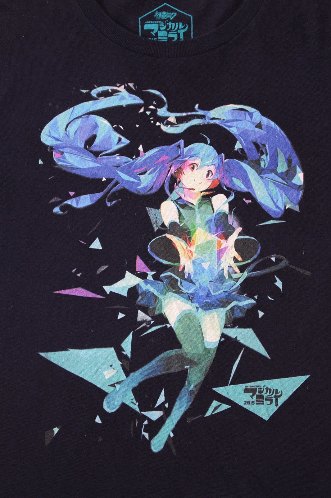 Anime 2015 HATSUNE MIKU TEE Size US M / EU 48-50 / 2 - 3 Thumbnail