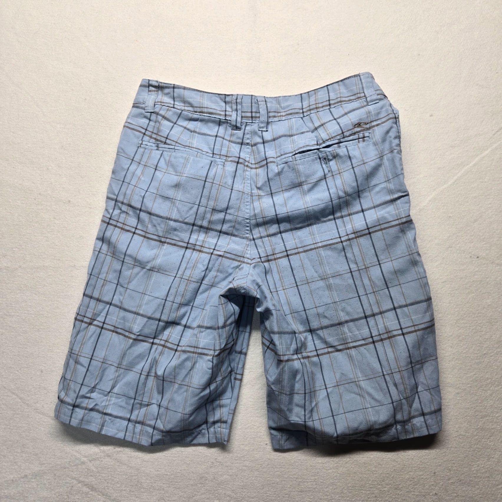 O'Neill O'Neill Blue Plaid Patterned Shorts Casual Beach Adult Men's 29 Blue Plaid Shorts Summer Beach Mens 29 California? Size US 29 - 7 Thumbnail