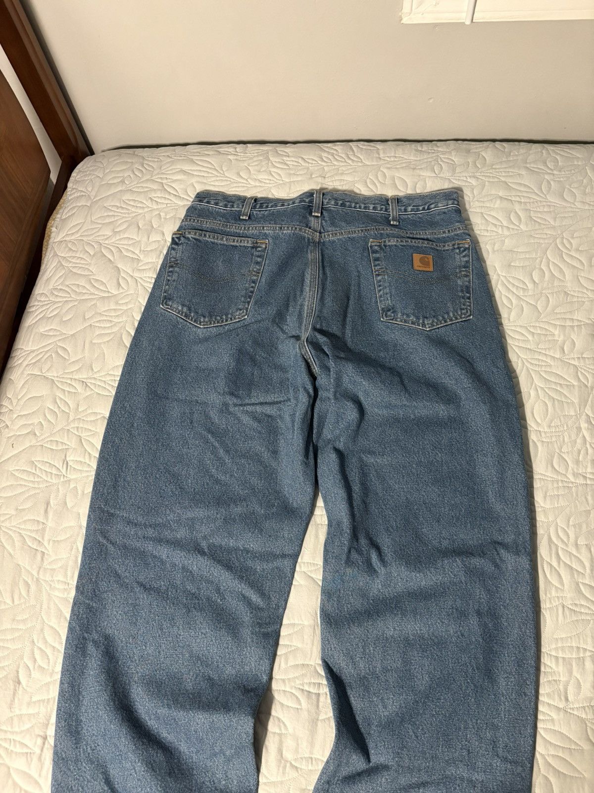 Carhartt Dark blue Carhartt pants Size US 38 / EU 54 - 2 Thumbnail