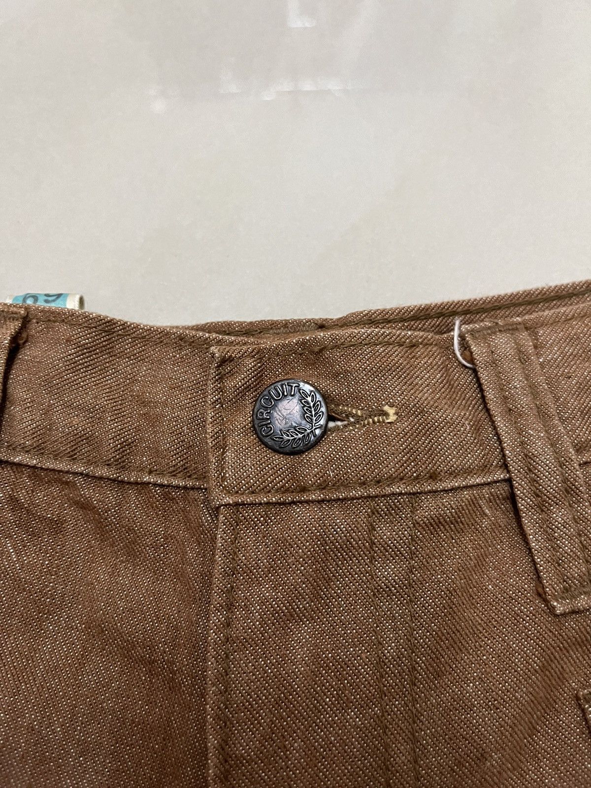 Tornado Mart Vintage Super flare Circuit bushpant denim wideleg Size US 28 / EU 44 - 4 Thumbnail