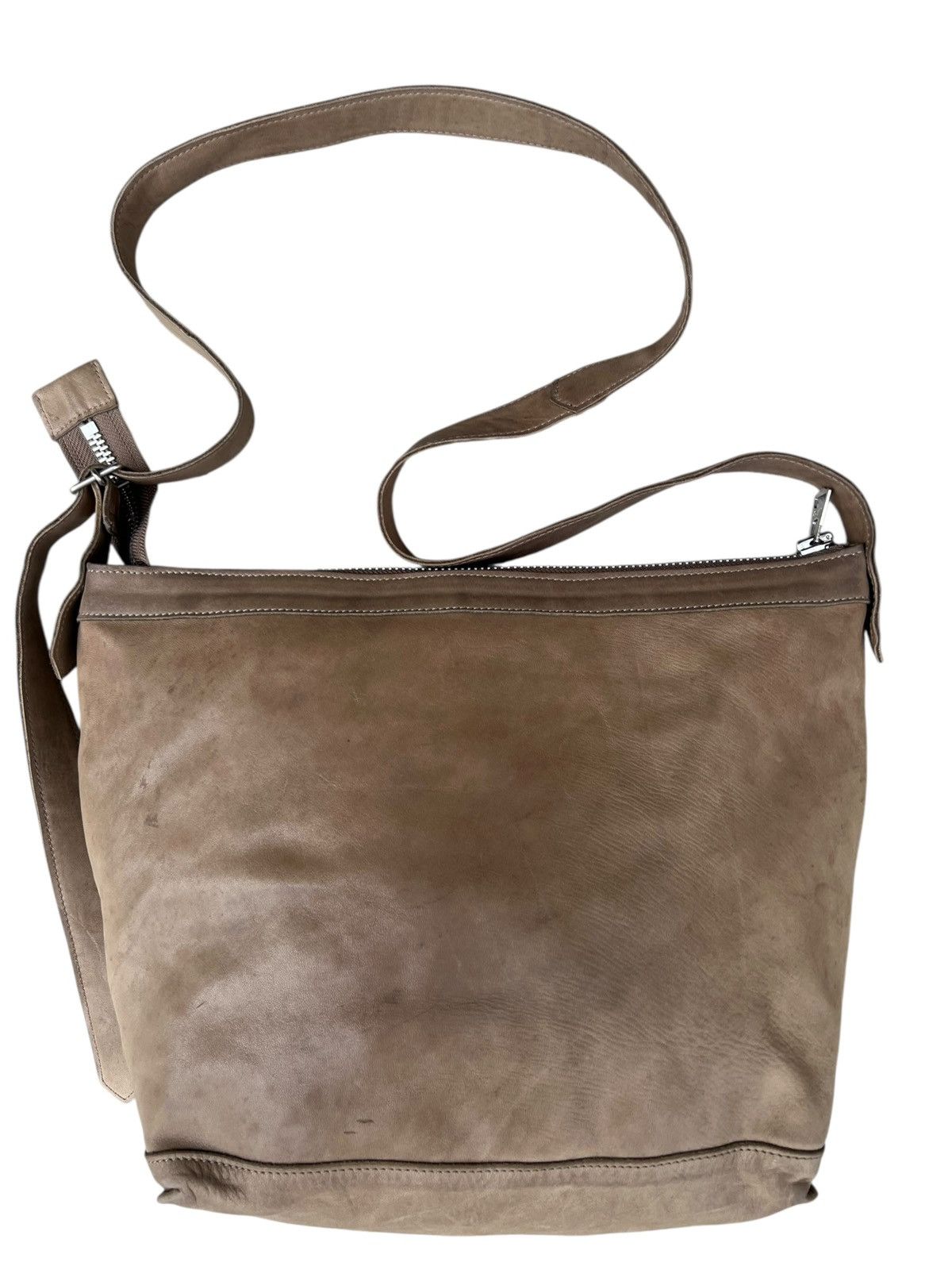 Leather REN Tokyo Japan Patina Nappa Leather Messenger Bag Size ONE SIZE - 9 Thumbnail