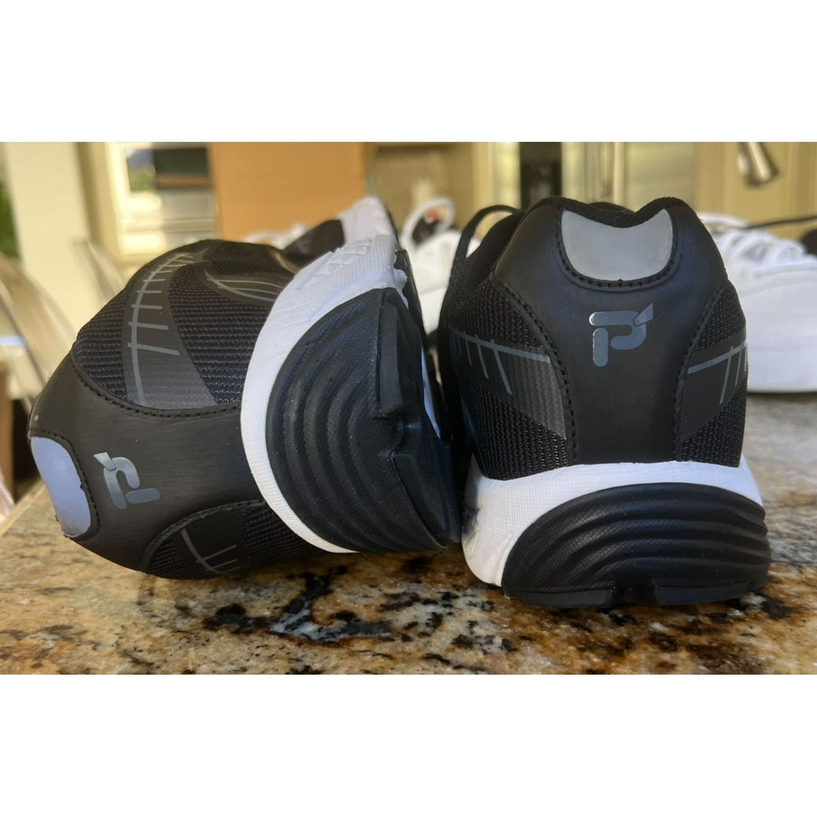 Other Propet Mens Ortholite Black & Gray Athletic Walking Shoes Si Size US 13 / EU 46 - 7 Thumbnail