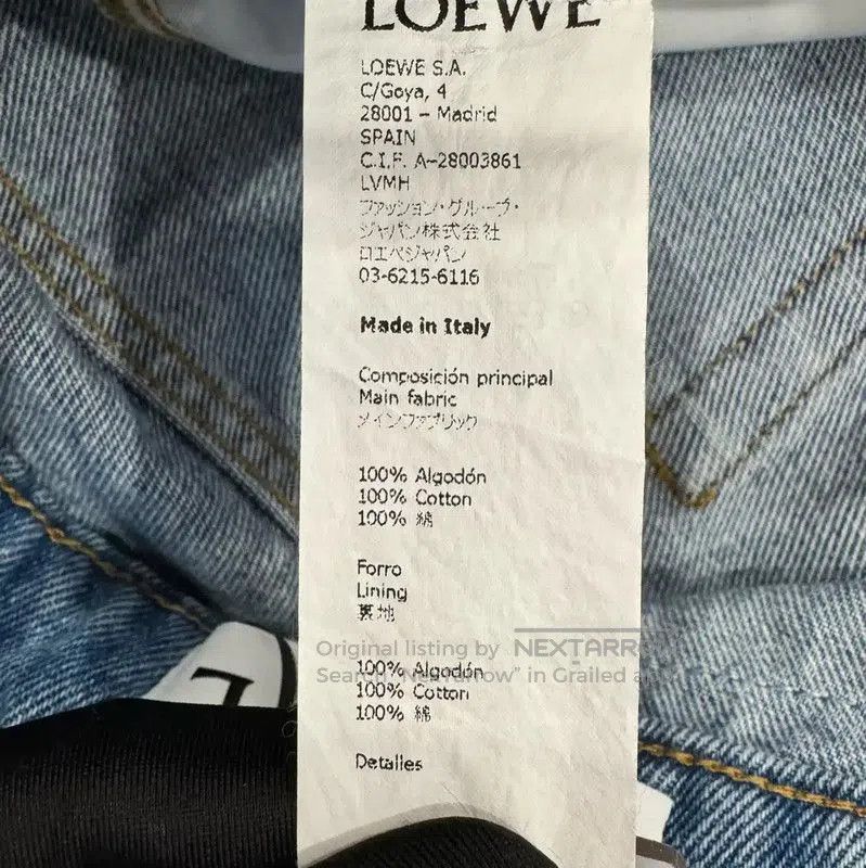 Loewe Loewe Blue Denim Women's Jeans Size XS . Size 23" - 7 Thumbnail