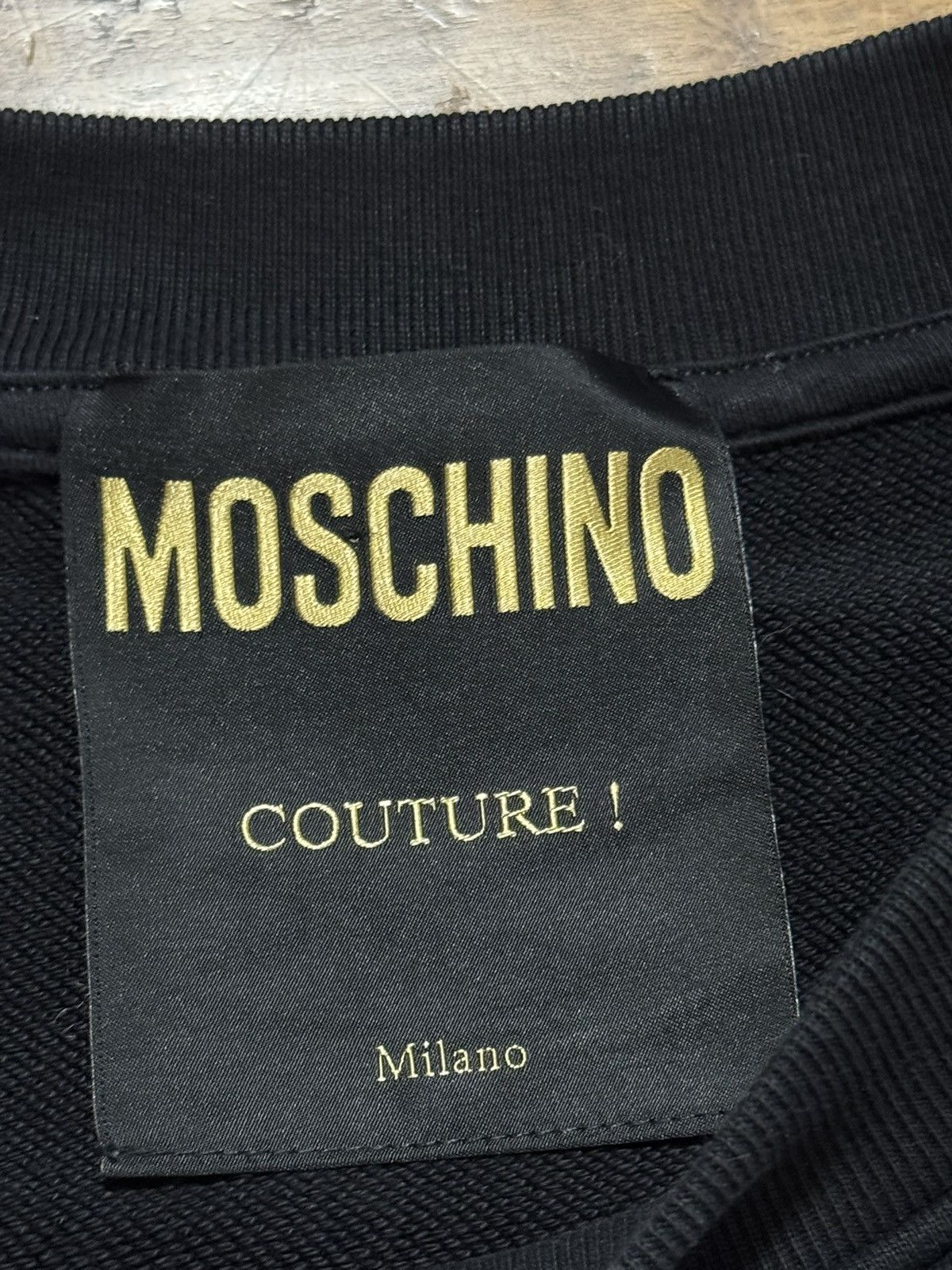 Moschino Moschino Milano Cotoure Sweatshirt Size S / US 4 / IT 40 - 4 Thumbnail