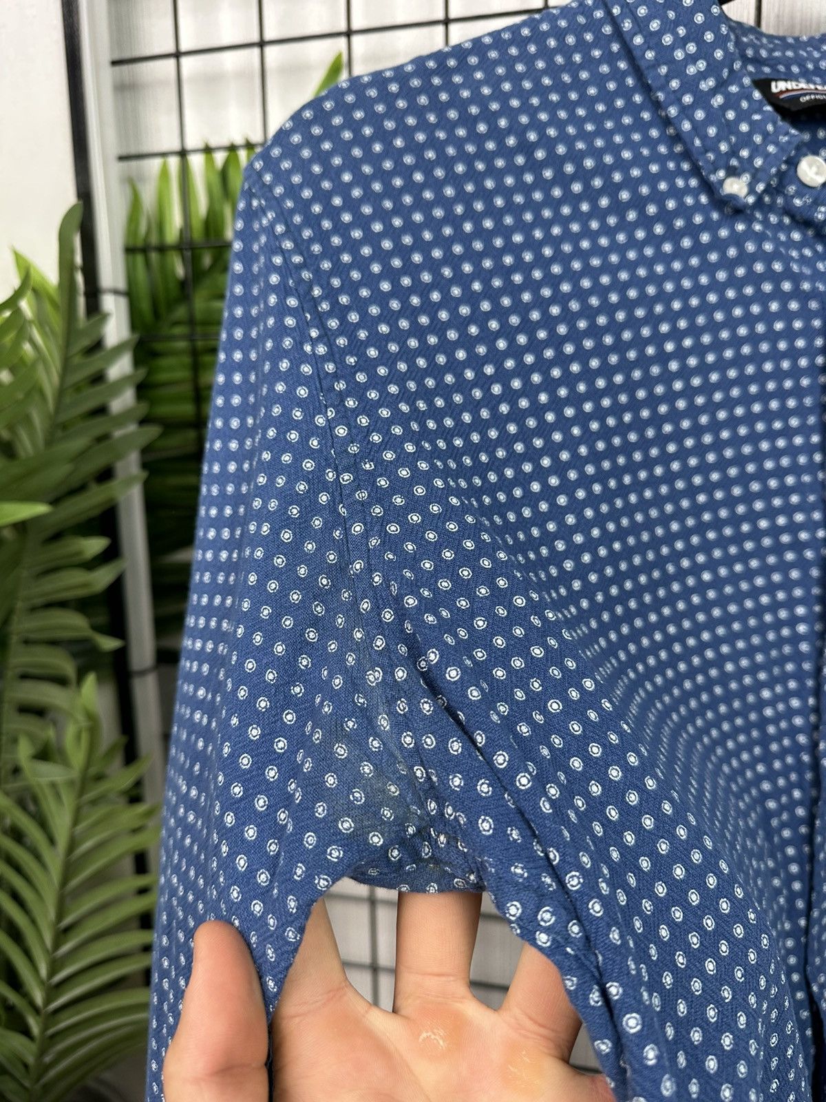 Undefeated Undefeated Button up shirt Men Blue printed Size US M / EU 48-50 / 2 - 7 Thumbnail