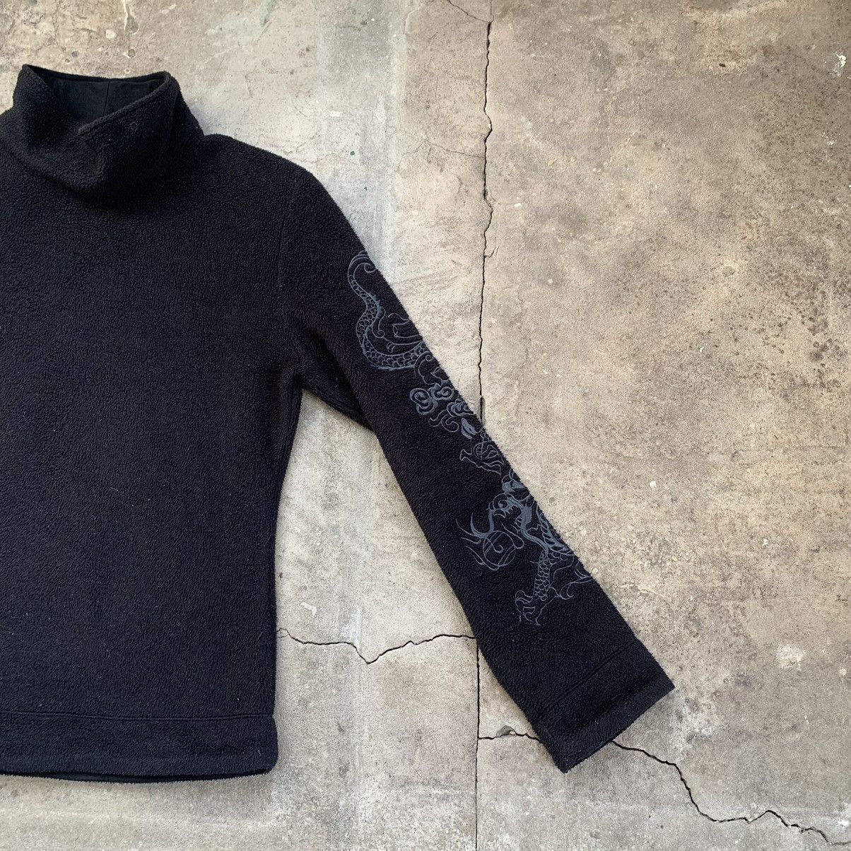 Japanese Brand Vintage Jet Set Japanese Dragon fleece Size S / US 4 / IT 40 - 5 Thumbnail