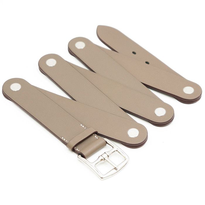 Hermes Hermes Hermes Etriviere leather belt Leather Belt Stamp O DUTY FREE for USA Size ONE SIZE - 1 Thumbnail