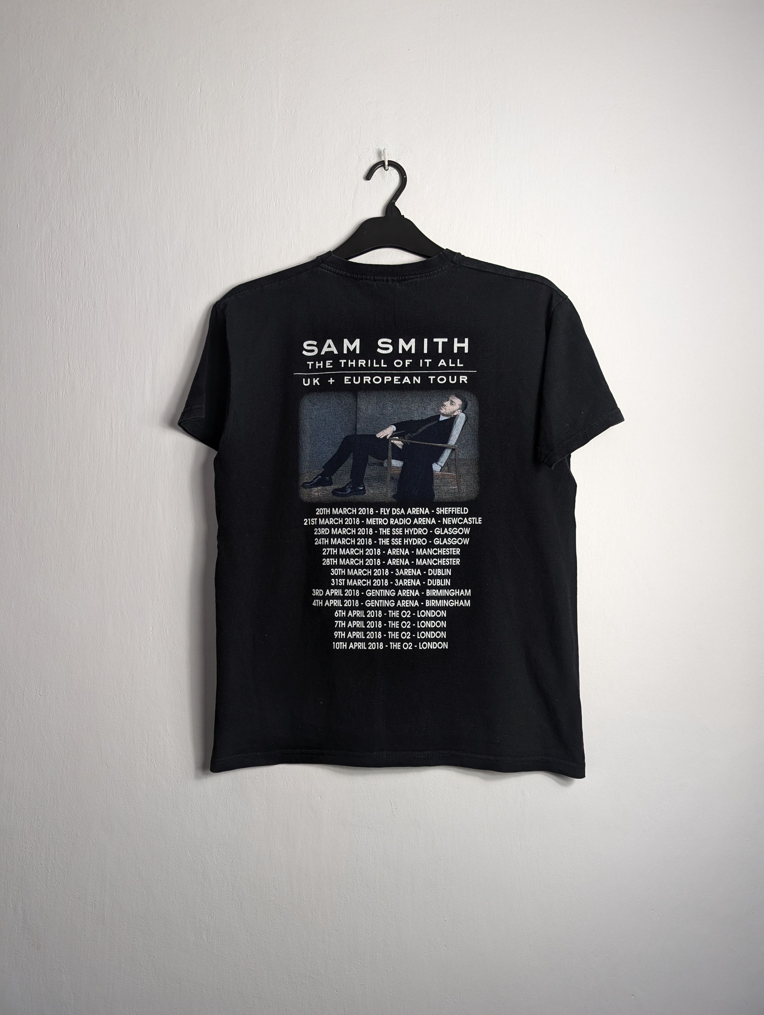 Band Tees Sam Smith 2018 Tour Europe Concert Merch Size US M / EU 48-50 / 2 - 1 Thumbnail