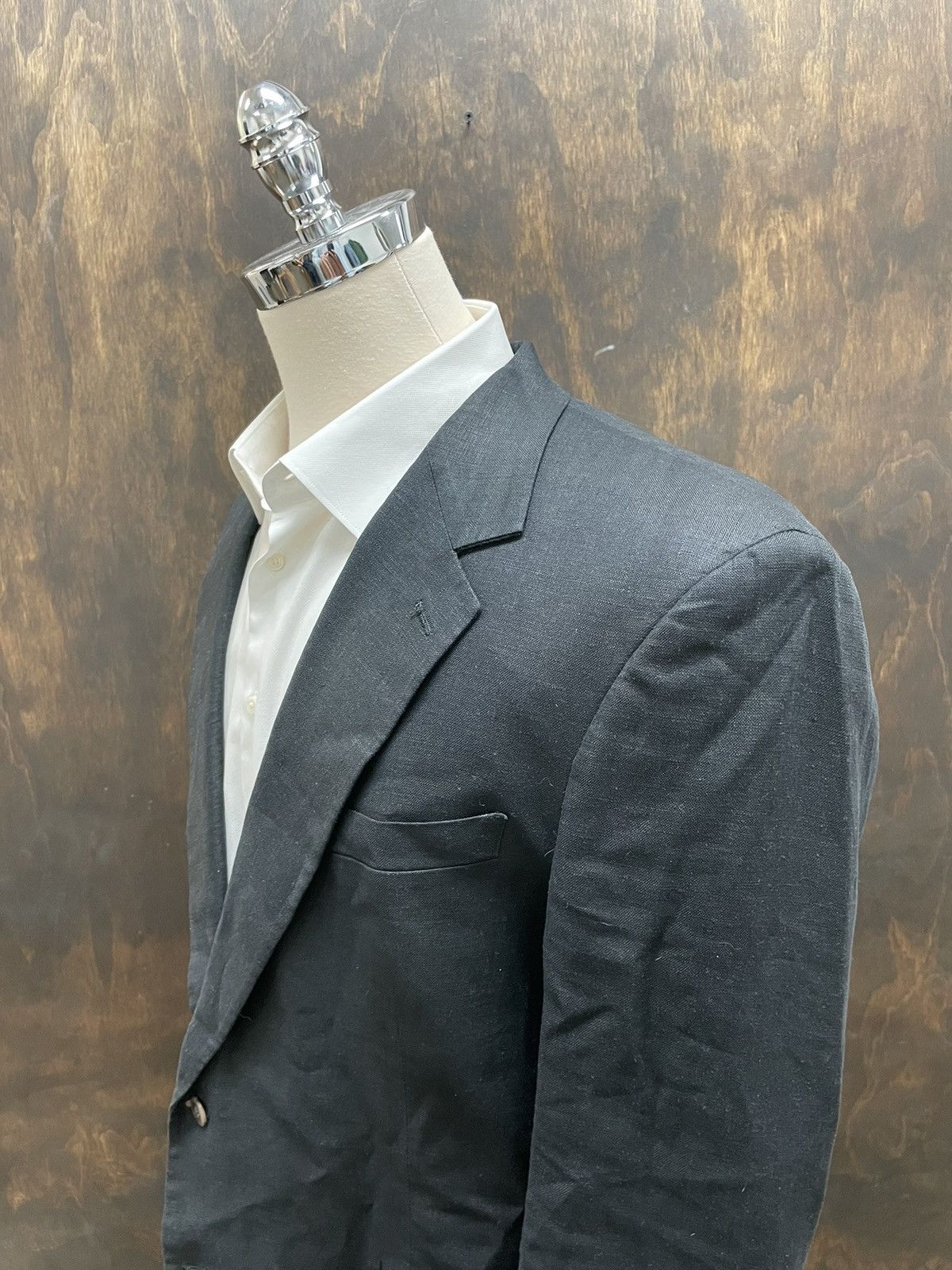 Brooks Brothers Pure Linen Jacket Size 46R - 2 Thumbnail