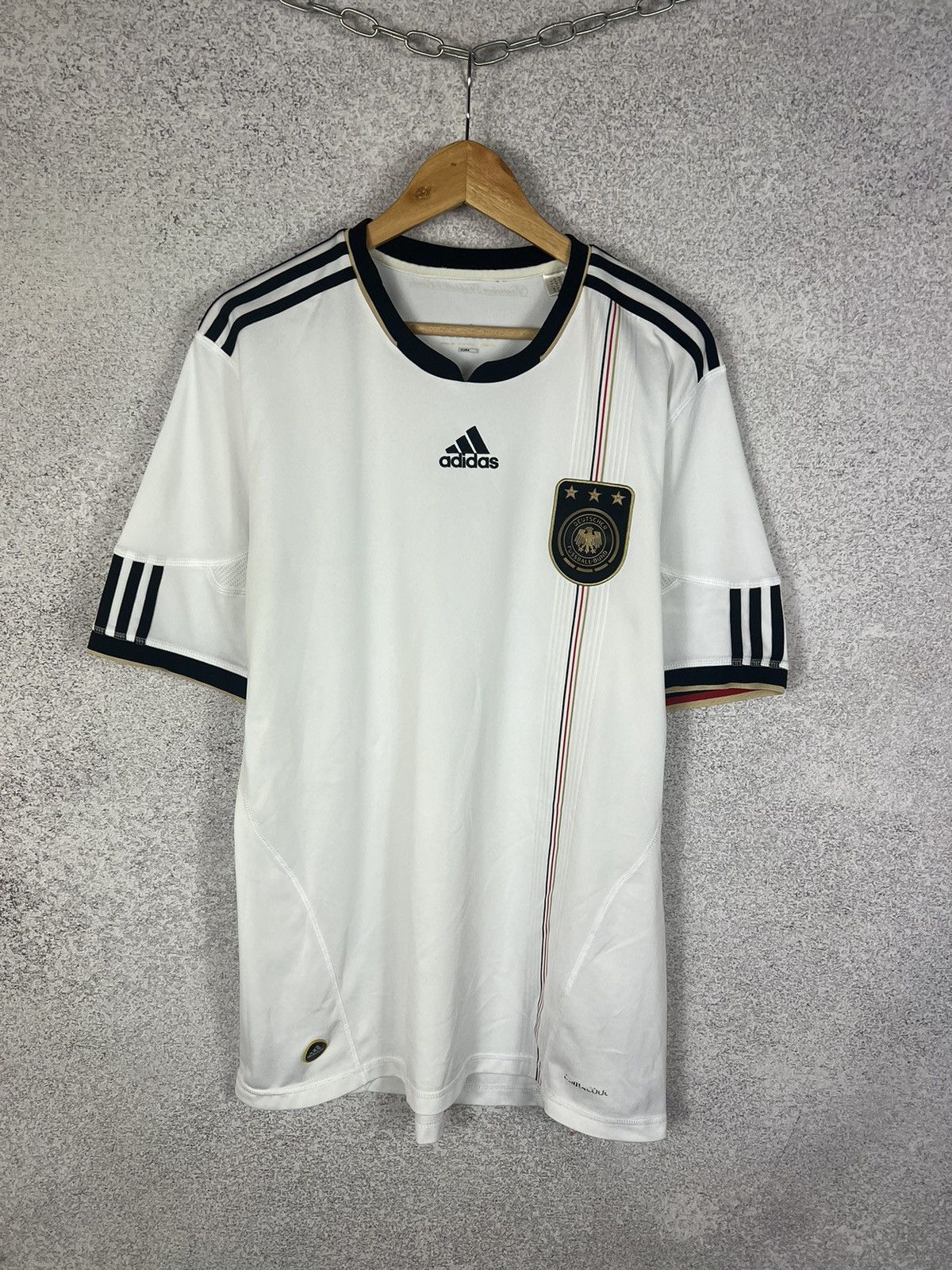 Adidas Vintage Adidas Germany 2010 2011 soccer Jersey football Kit Size US L / EU 52-54 / 3 - 1 Thumbnail