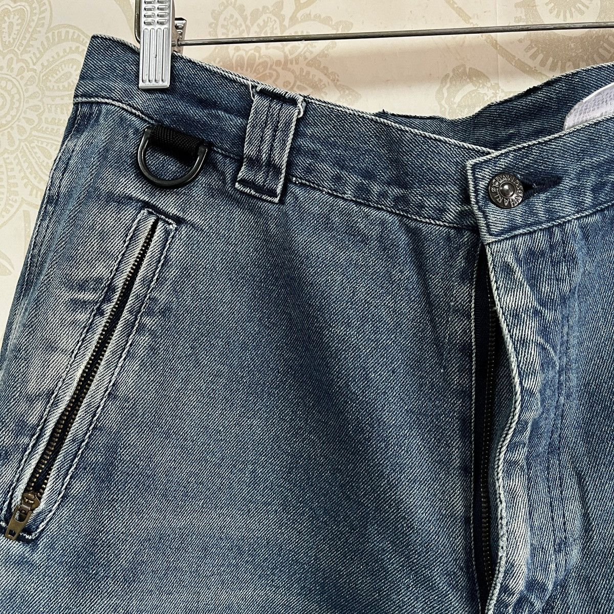 Harley Davidson × Vintage Harley Davidson Double Knee Denim Jeans Size US 35 - 6 Thumbnail