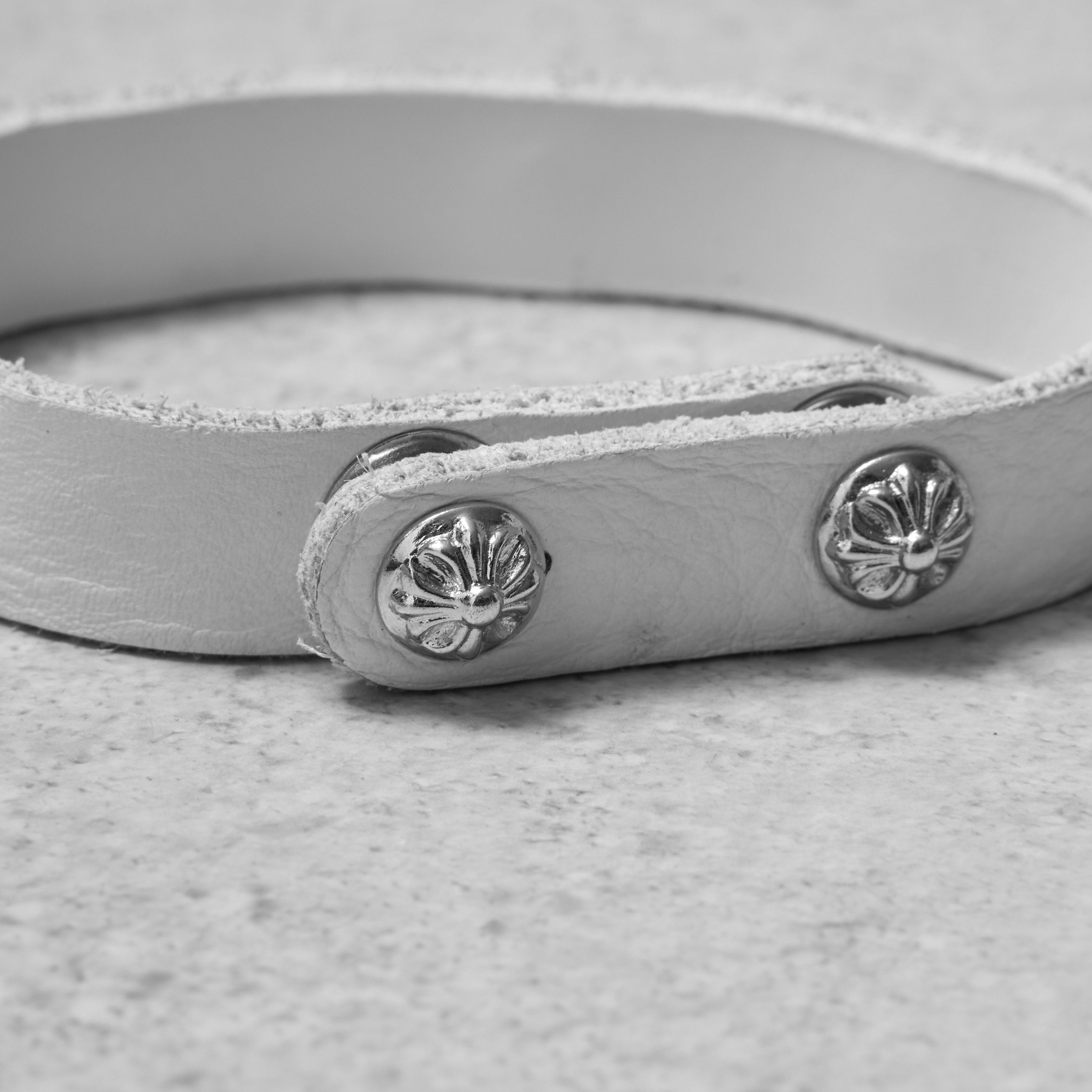 Chrome Hearts CHROME HEARTS 2 BTTN/ 2 SNAP Star Silver Bracel Size ONE SIZE - 4 Thumbnail