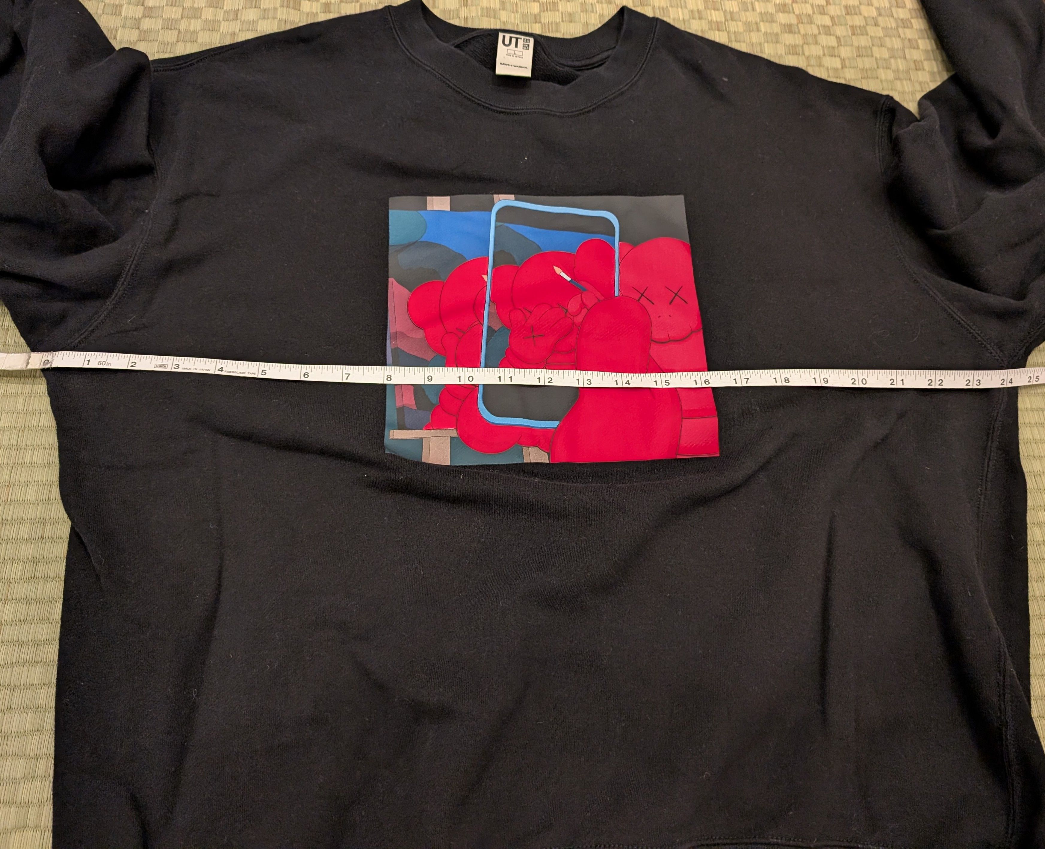 Andy Warhol × Kaws × Uniqlo Uniqlo x KAWS x Andy Warhol Graphic Crewneck Sweatshirt Size US L / EU 52-54 / 3 - 4 Thumbnail
