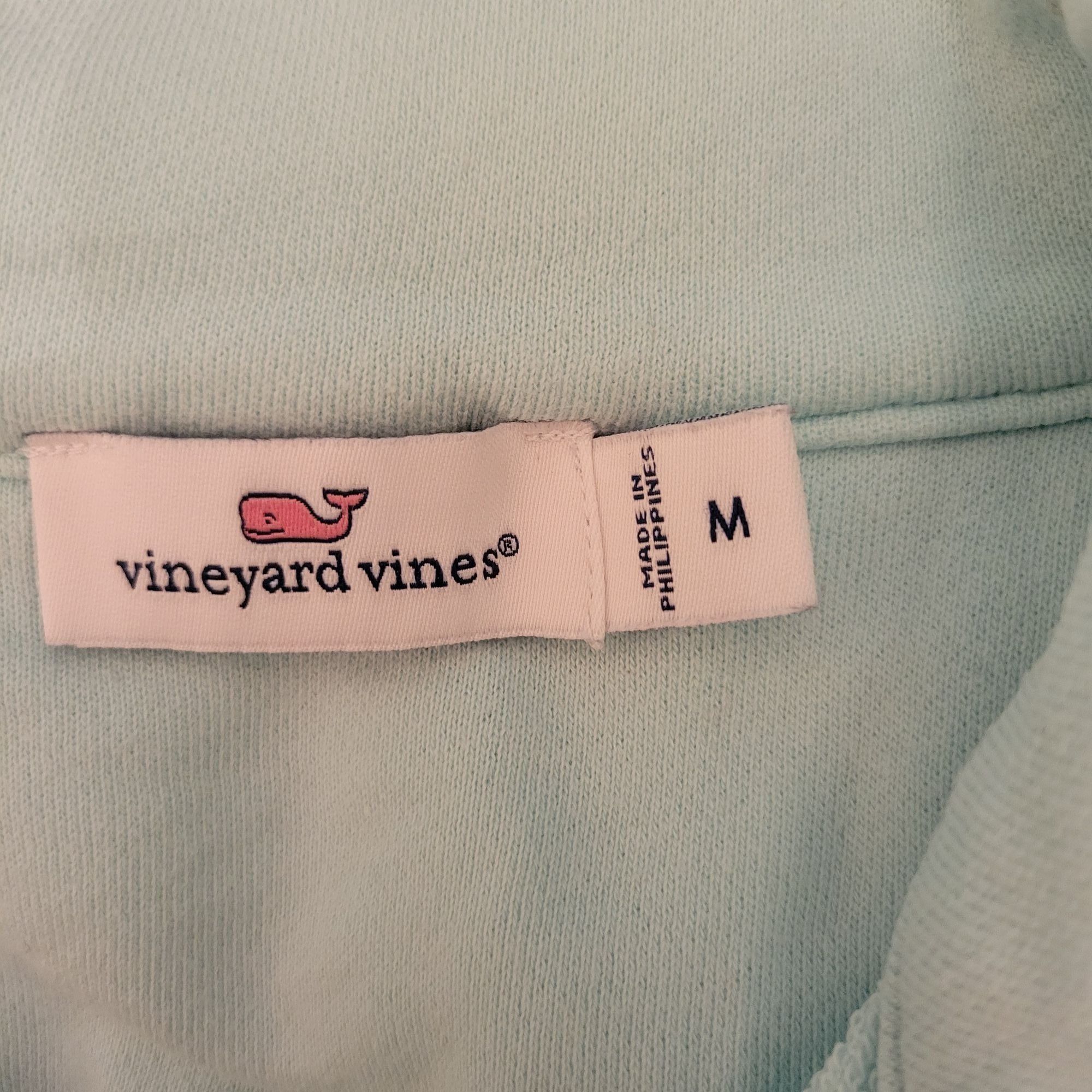 Vineyard Vines Vineyard Vines Zip Sweatshirt M Cotton SHEP Shirt Blue Embro Size M / US 6-8 / IT 42-44 - 4 Thumbnail