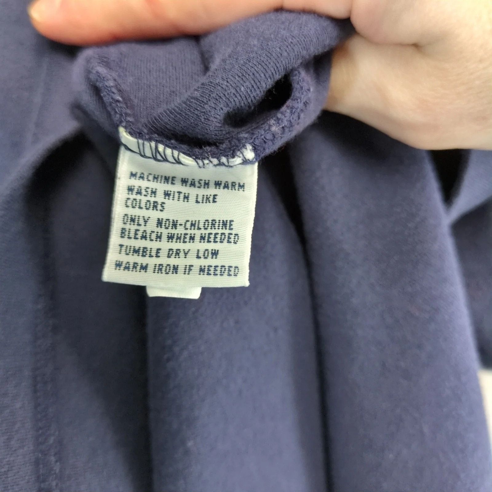Polo Ralph Lauren Vtg Polo Ralph Lauren Navy Polo Shirt Men's XL Short Sleeve Size US XL / EU 56 / 4 - 4 Thumbnail