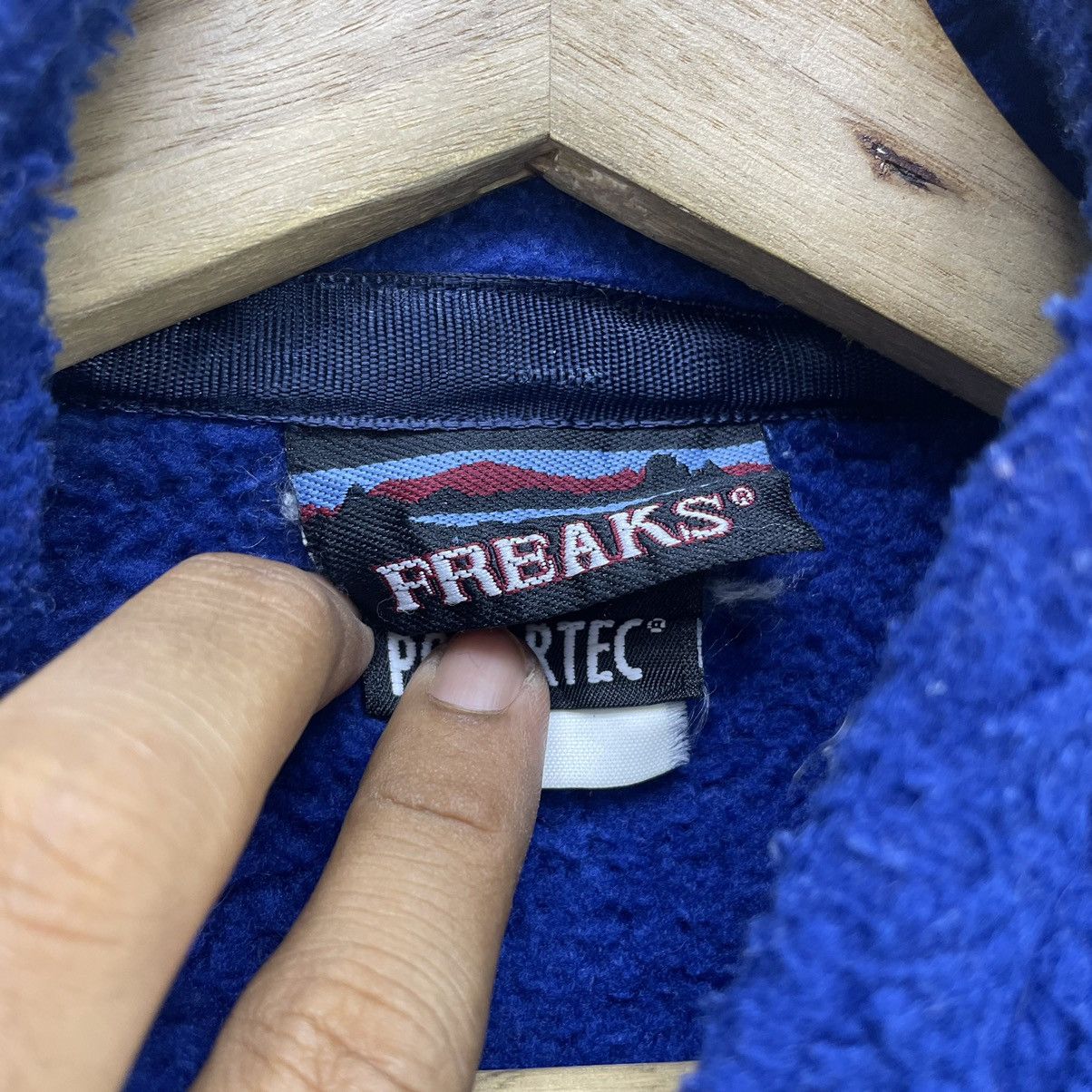 Japanese Brand × Vintage Japanese Brand Freak Polartec Deep Pile Jacket Size US M / EU 48-50 / 2 - 5 Thumbnail