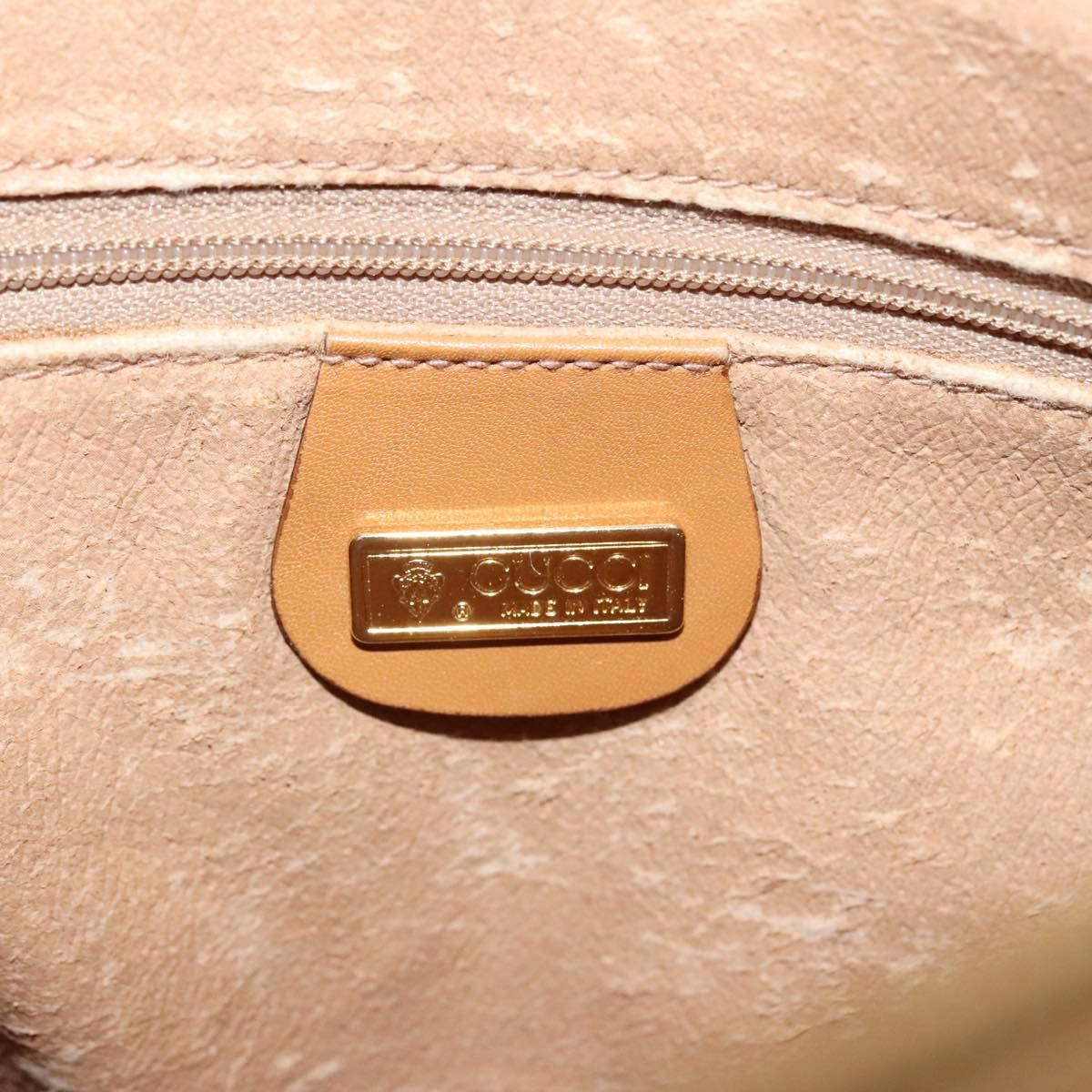Gucci GUCCI Micro GG Canvas Shoulder Bag Beige Gold 007 87 007 87 Size ONE SIZE - 16 Thumbnail