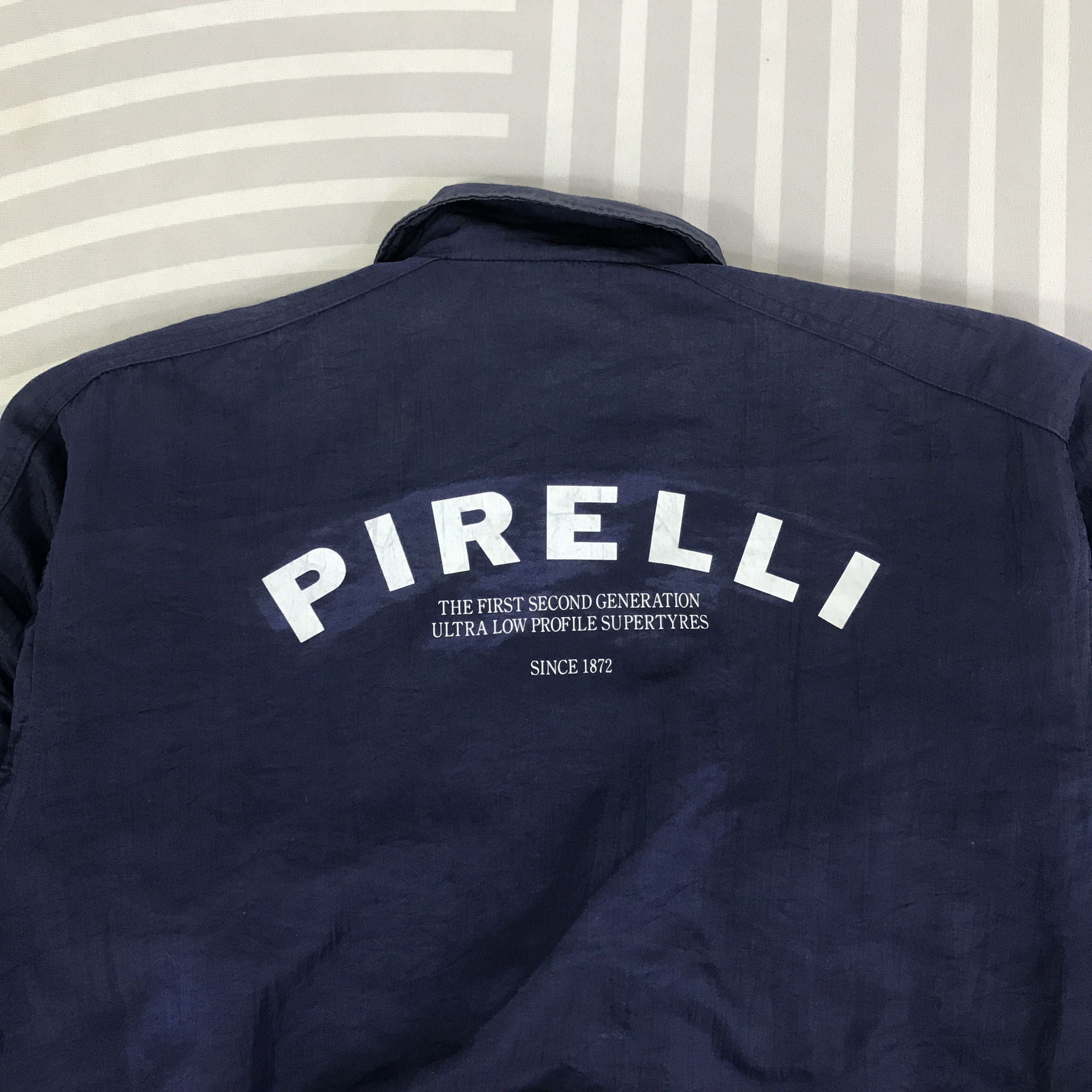 Pirelli Vintage Pirelli Bomber Jacket K85B2 Size US M / EU 48-50 / 2 - 2 Thumbnail
