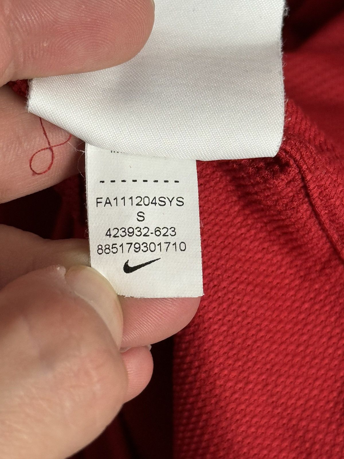 Nike Manchester United 11/12 Home Football Jersey T-Shirt Size US S / EU 44-46 / 1 - 22 Thumbnail