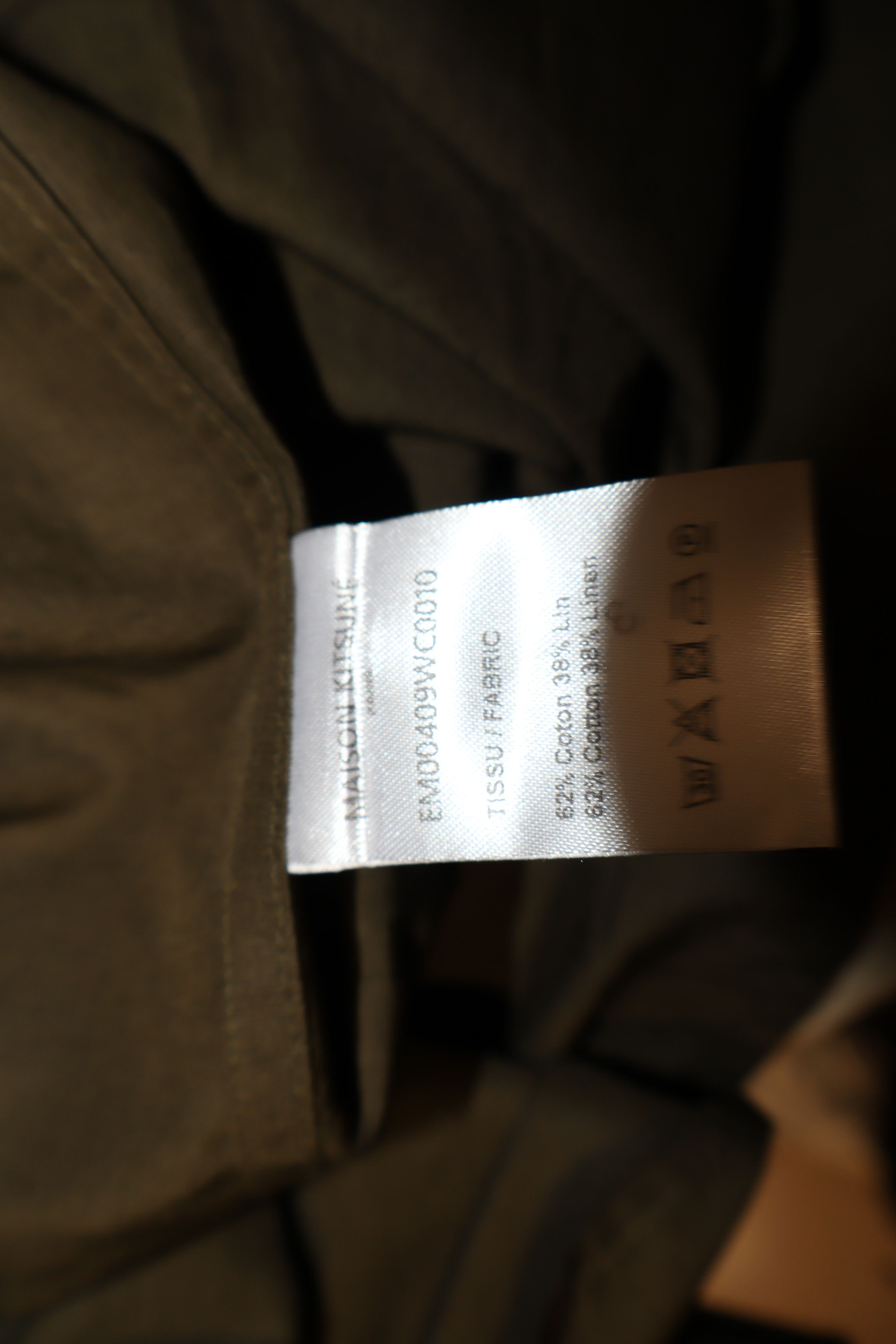 Maison Kitsune Oversized shirt Size US XL / EU 56 / 4 - 8 Thumbnail