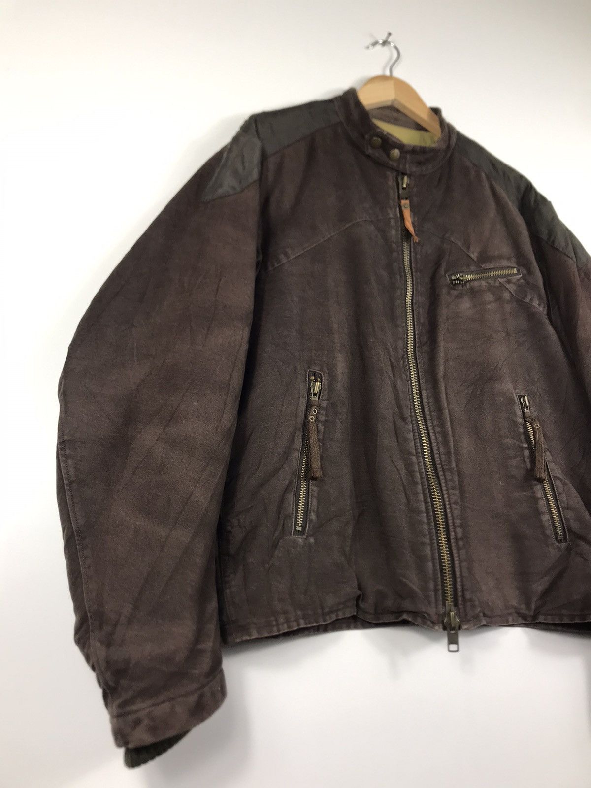 Japanese Brand ⚡️Vintage Ball Bikers Zipper Jacket Size US XL / EU 56 / 4 - 2 Thumbnail