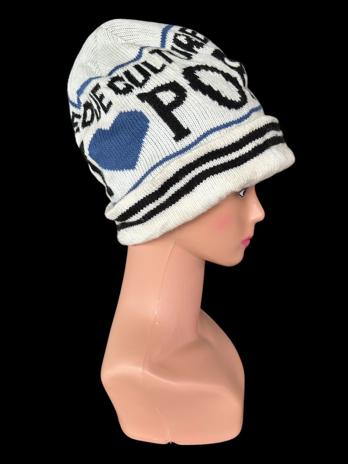 Japanese Brand × Kapital × Vintage I 🩵 POP Love Culture Beanie Hats Size ONE SIZE - 1 Thumbnail