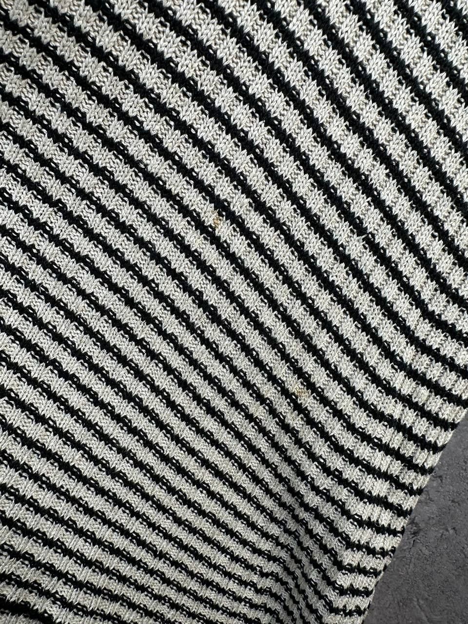 JOSEPH HOMME Joseph Homme Tricot Linen Silk VTG Knit Sweater Stripe Size US XL / EU 56 / 4 - 10 Thumbnail