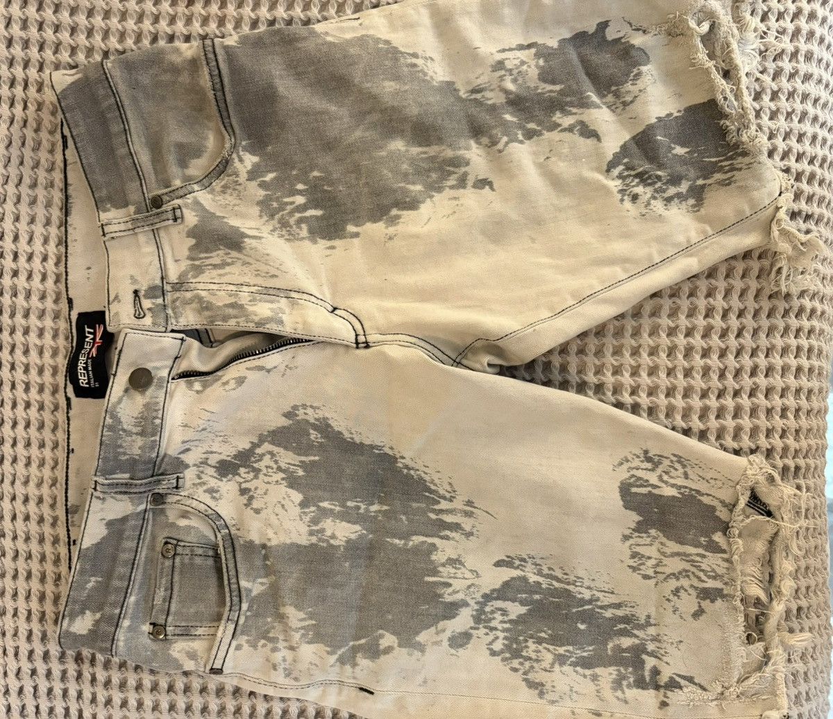 Represent Clo. Represent Acid wash jorts Size US 31 - 1 Thumbnail