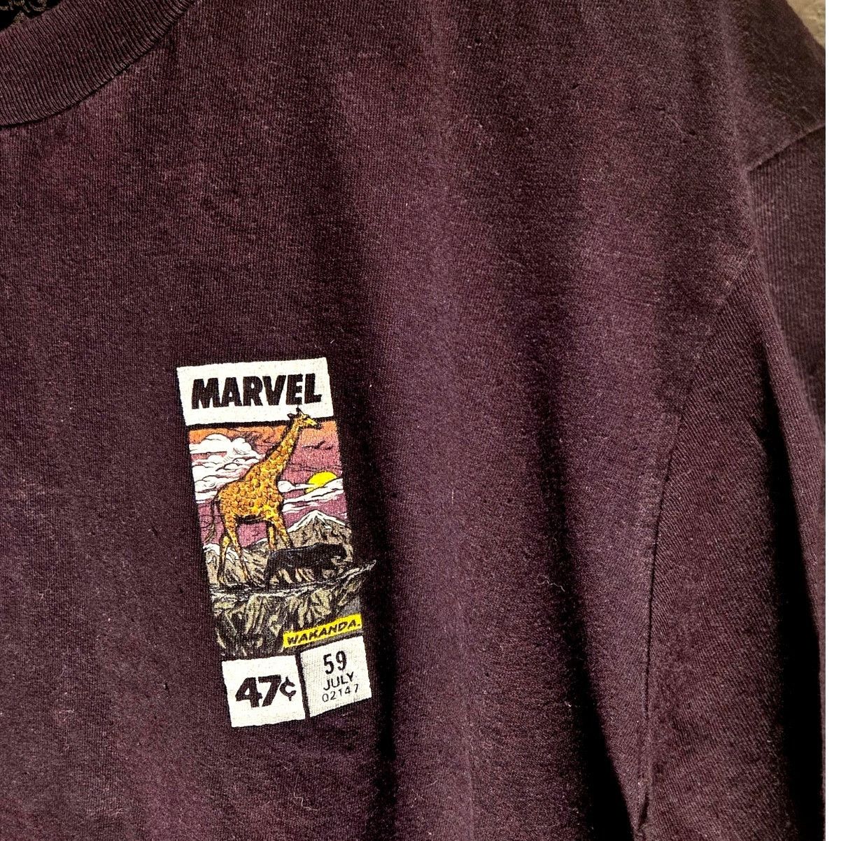 Marvel Comics Marvel Black Panther Wakanda Vintage Men's Large T-Shirt Size US L / EU 52-54 / 3 - 4 Thumbnail