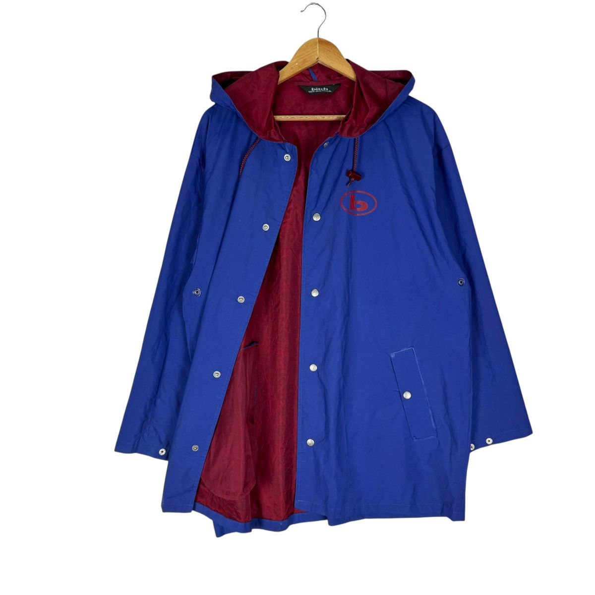 Public Housing Skate Team ☀️BITCH SKATEBOARD HOODIE RAINCOAT JACKET Size US L / EU 52-54 / 3 - 7 Thumbnail