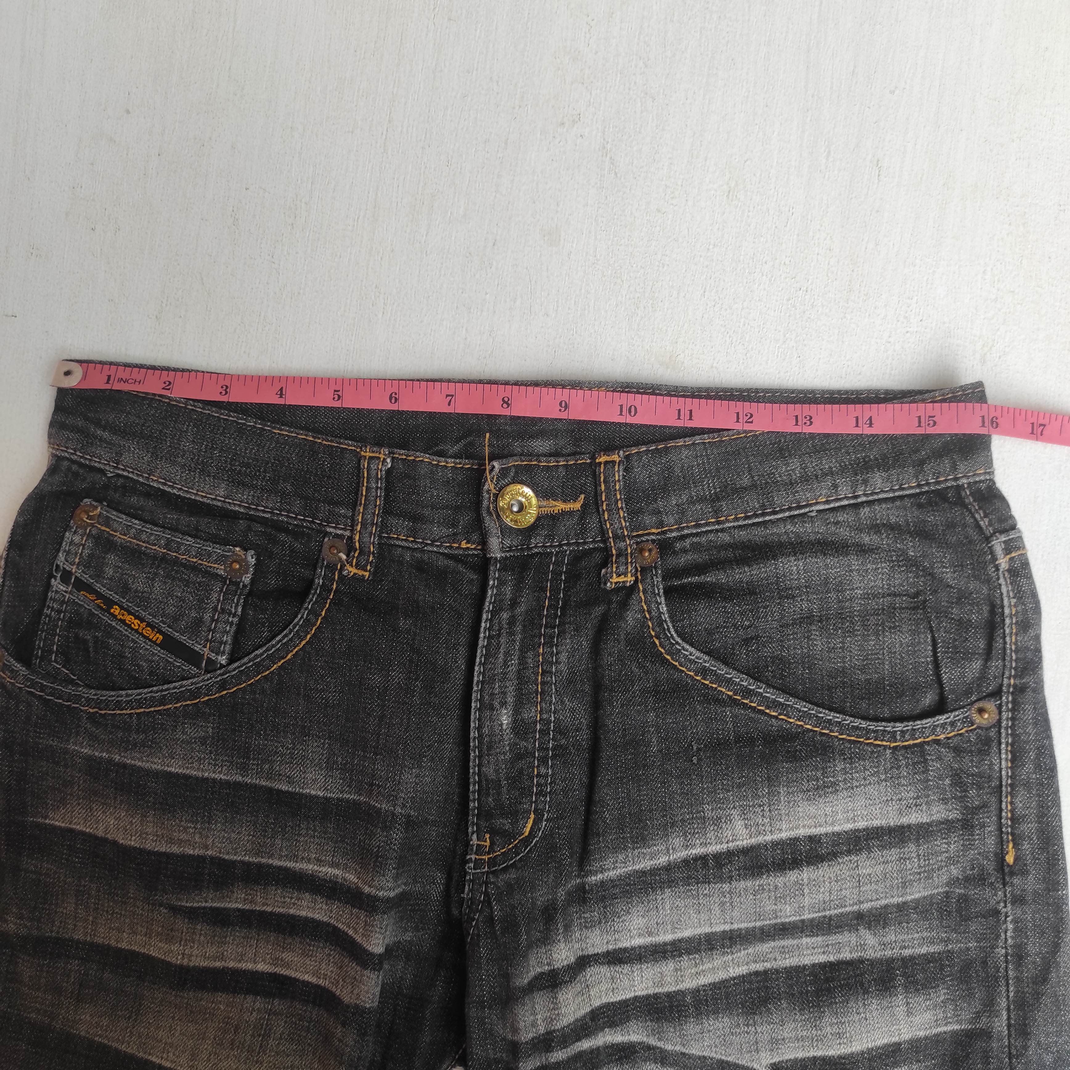 Hysteric Glamour Vintage Gold Line Apestein Rare Design Flare Jeans Size US 30 / EU 46 - 18 Thumbnail