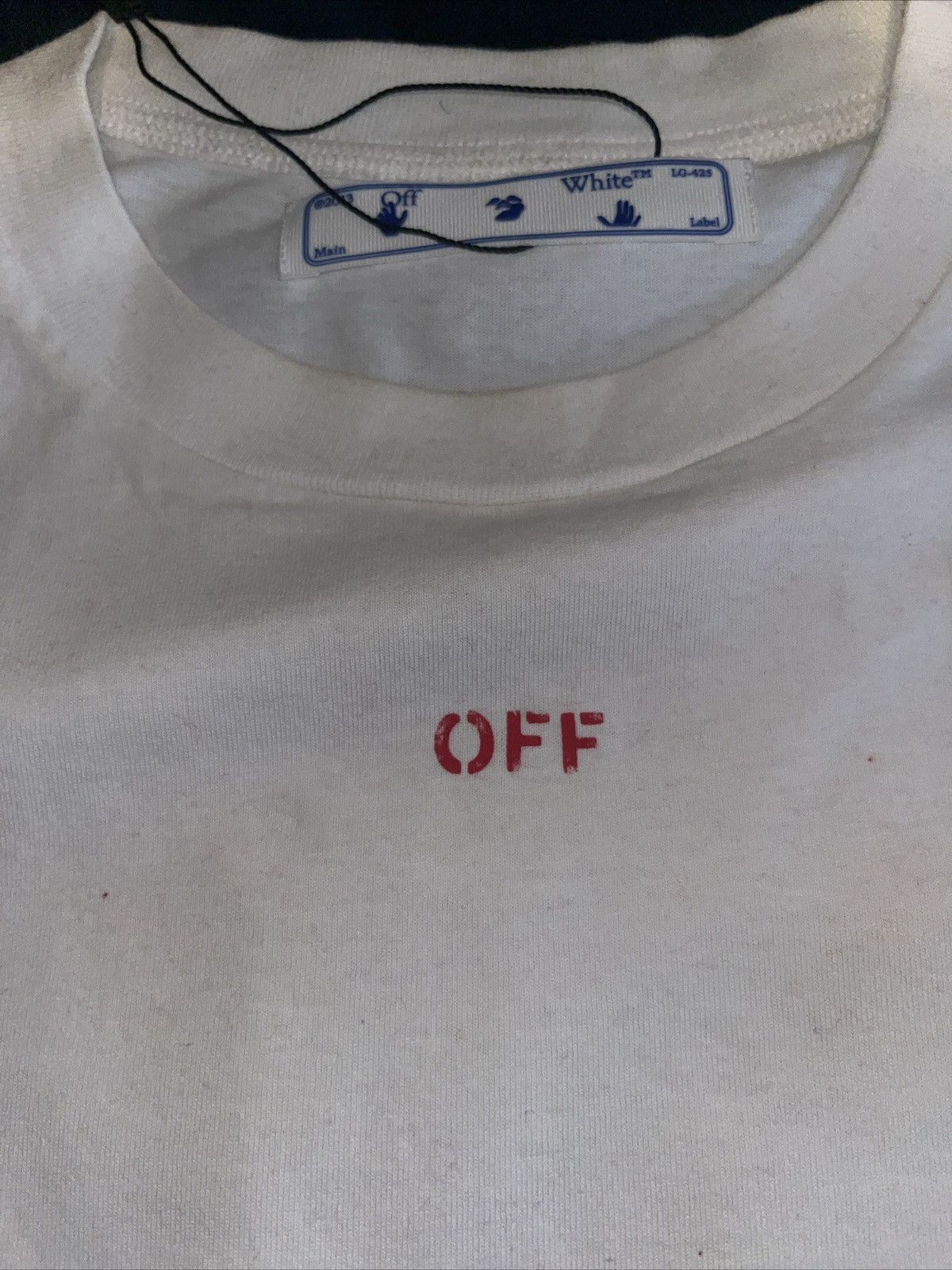 Off-White Off-White Stencil logo T-shirt Size US M / EU 48-50 / 2 - 2 Thumbnail