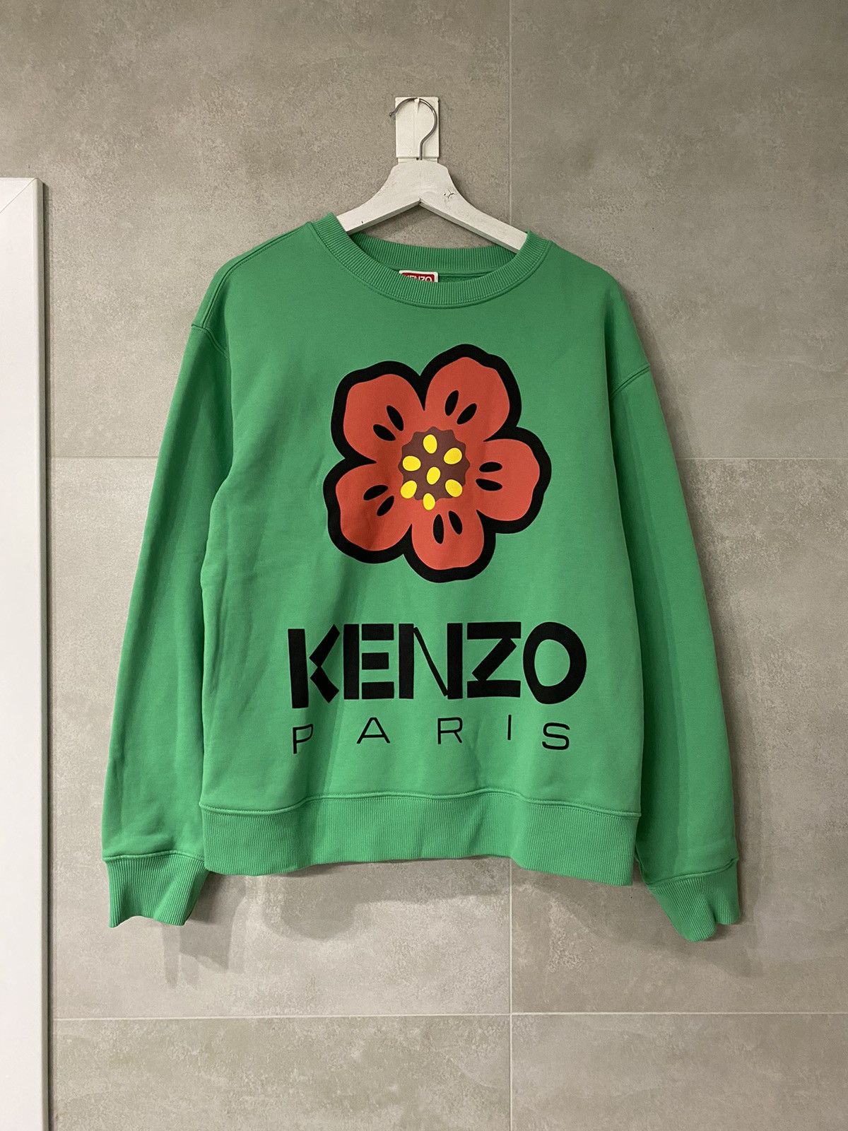 Kenzo Kenzo boke flower big logo crewneck Size US M / EU 48-50 / 2 - 1 Thumbnail