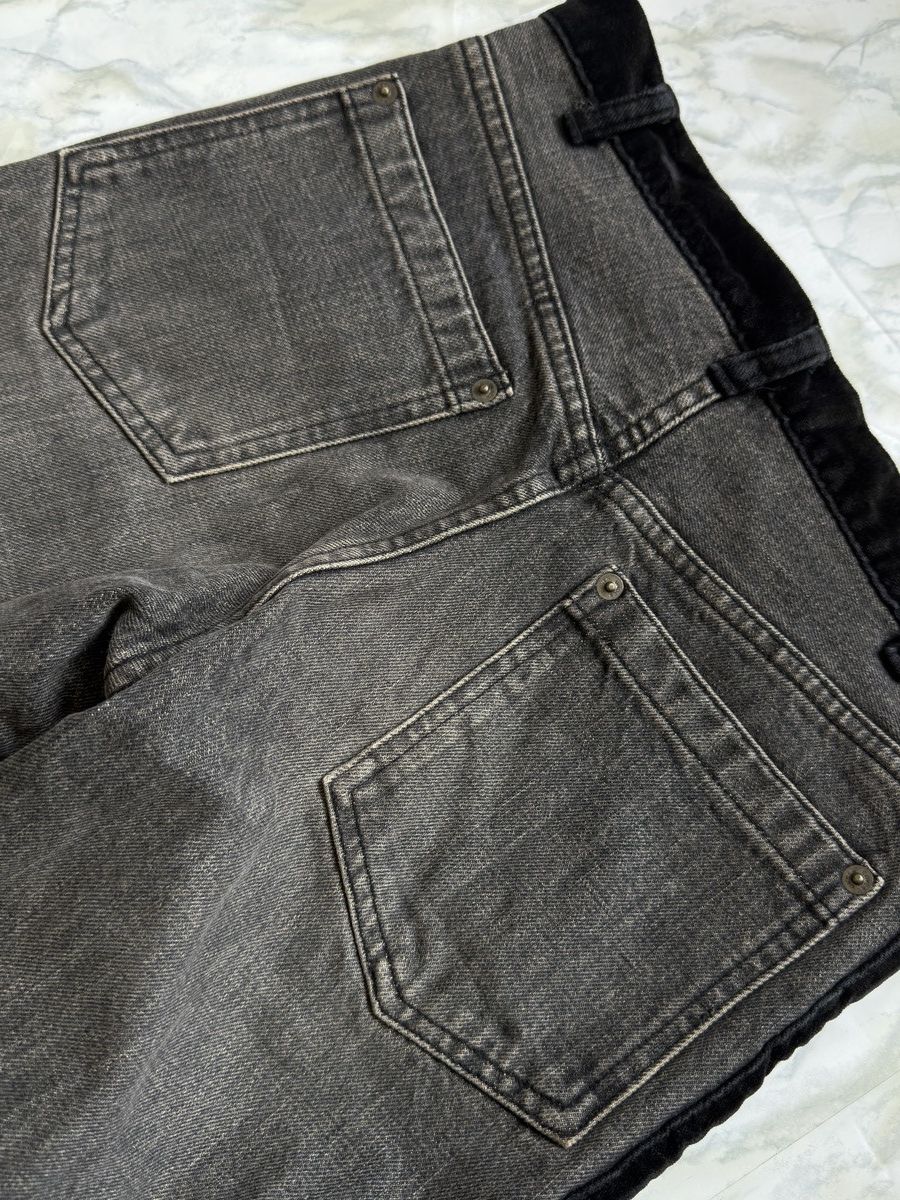 Undercover Undercover AW02 Velour Strip Denim Size US 29 - 6 Thumbnail