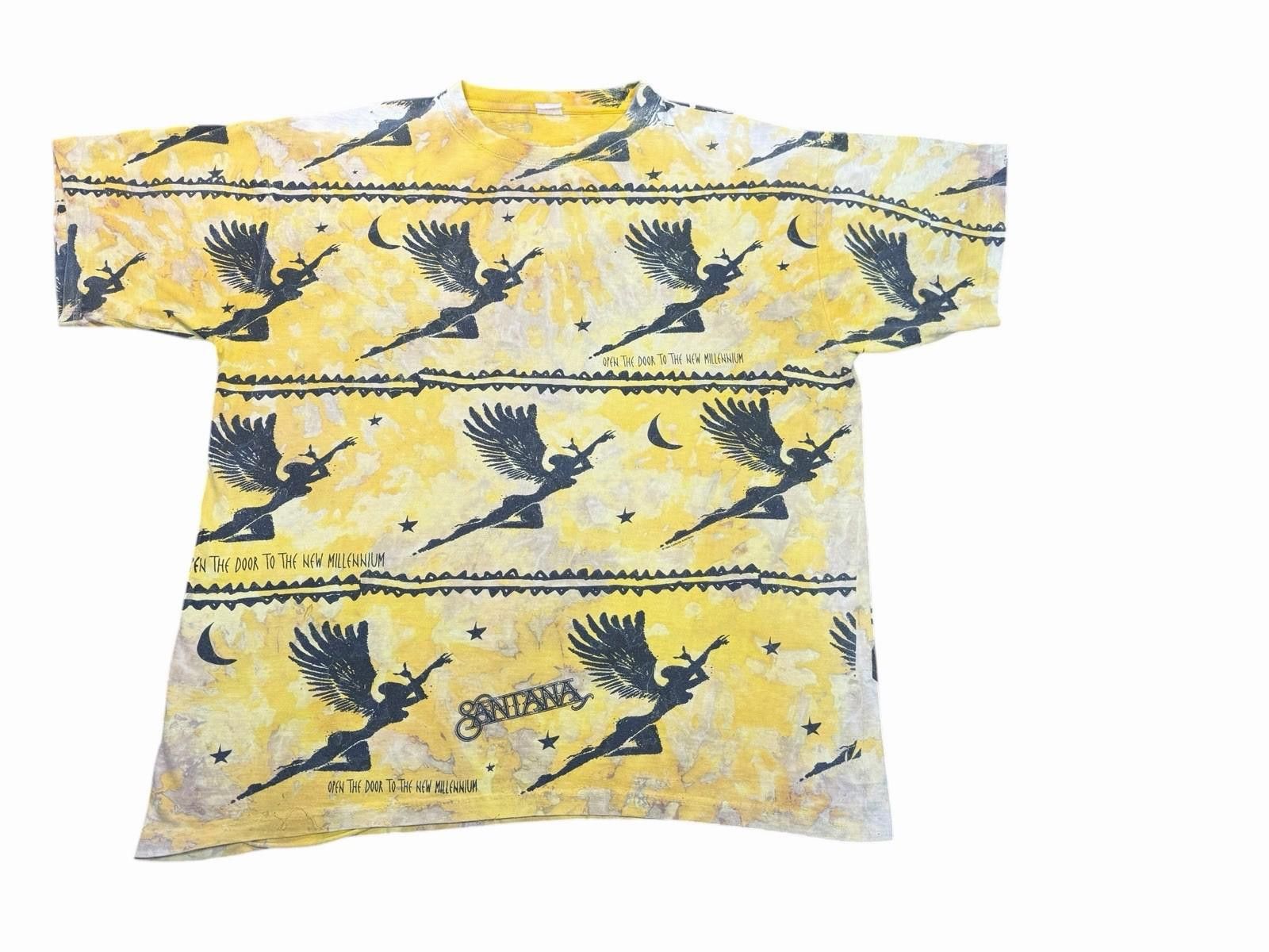 Vintage 95 Santana Open The Door To The New Millennium AOP Shirt XL Size US XL / EU 56 / 4 - 1 Thumbnail