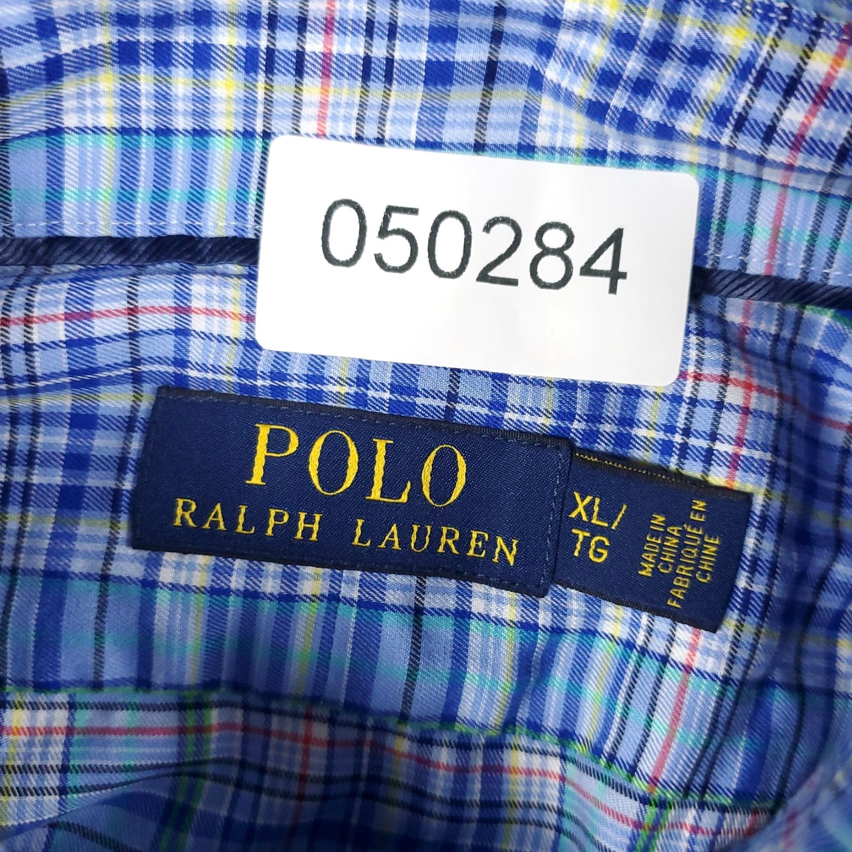 Ralph Lauren Ralph Lauren Shirt Mens XL Blue Plaid Pony Button-Up Long Sleeve Size US XL / EU 56 / 4 - 6 Thumbnail