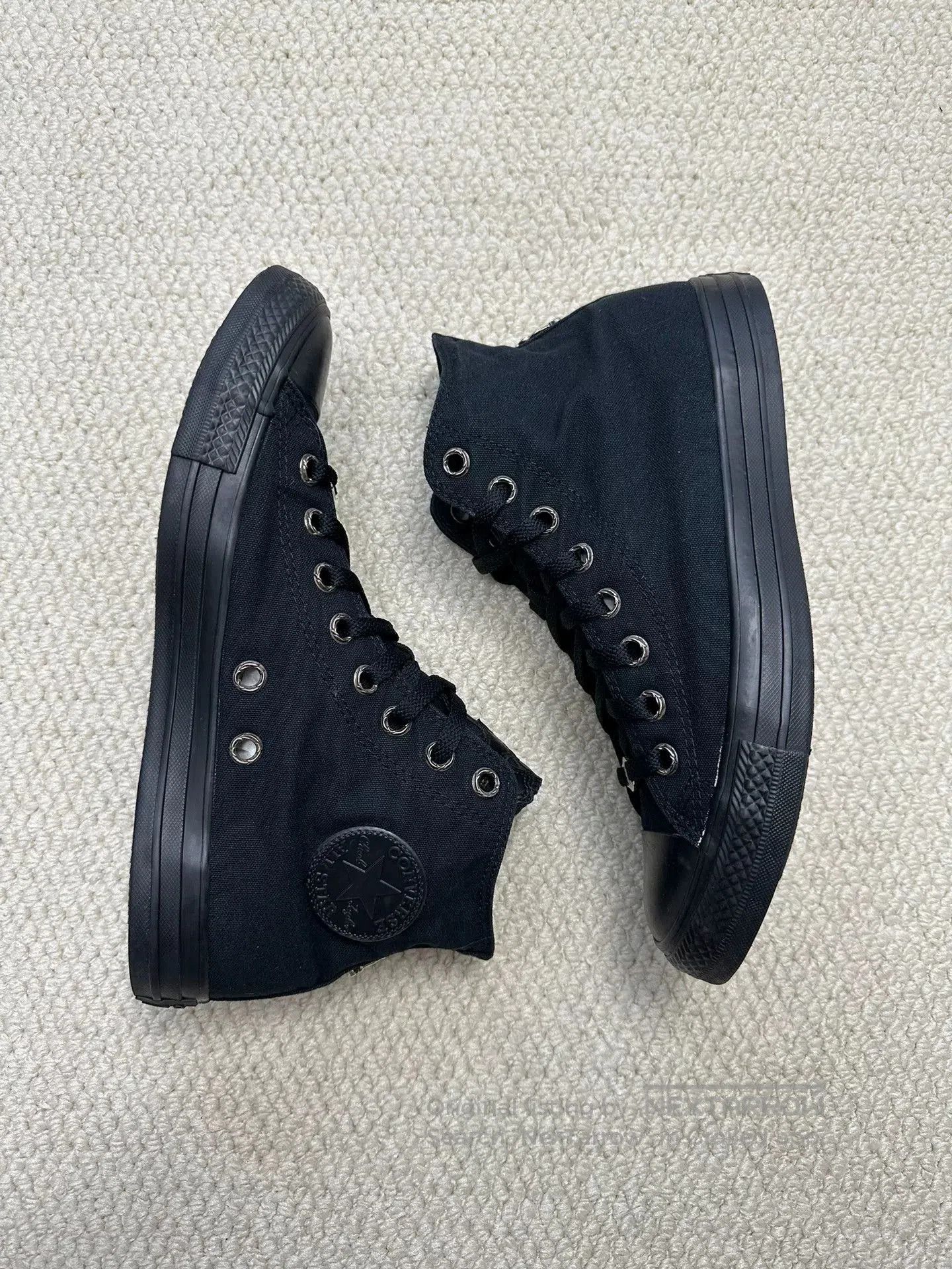Chrome Hearts Chrome Hearts Converse All Black Sneakers. Size US 9.5 / EU 42-43 - 4 Thumbnail