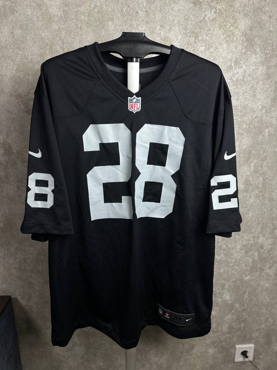 Nike NIKE Las Vegas Oakland Raiders Josh Jacobs Black NFL Size US XL / EU 56 / 4 - 1 Thumbnail