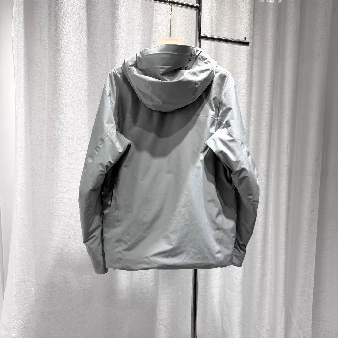 Arc'teryx Gray Hooded Zip-Up Jacket - Size M Size US M / EU 48-50 / 2 - 3 Thumbnail