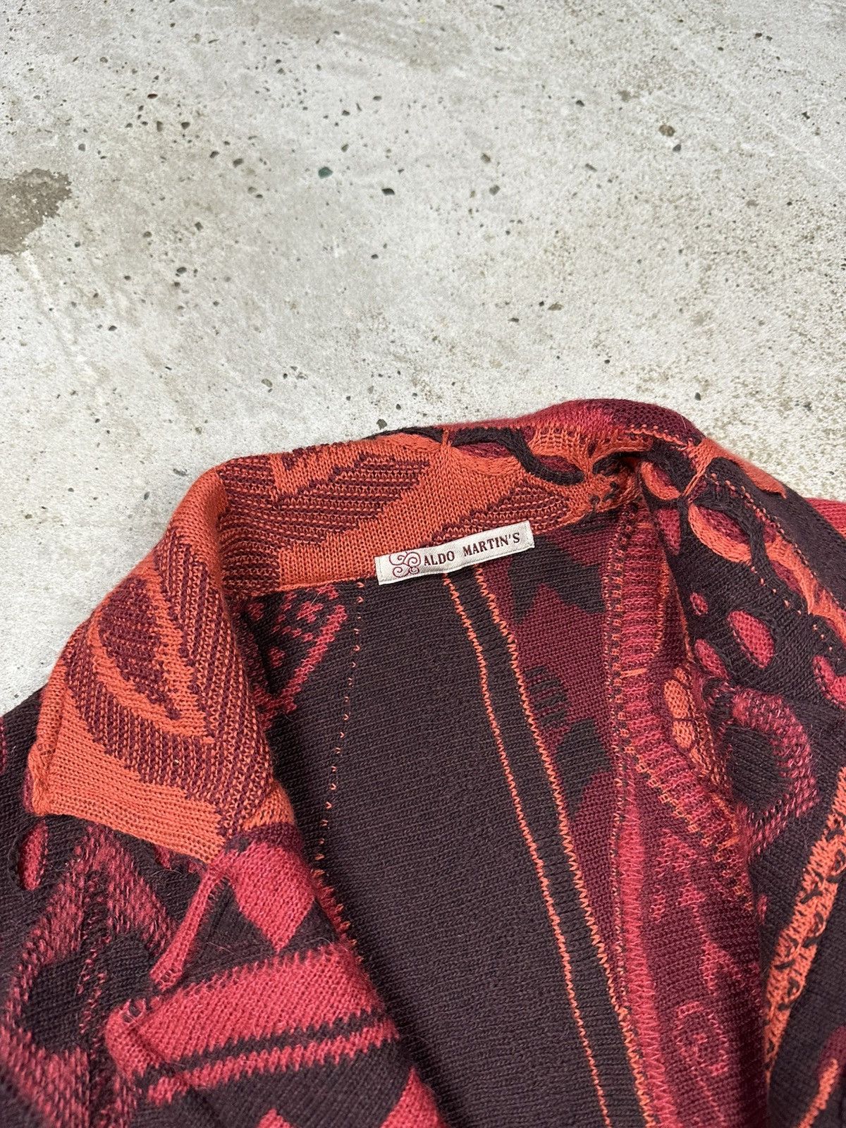 Coogi × Vintage Vintage Y2K Coogi Style Wool Viscose Knit Cardigan Sweater Size US XS / EU 42 / 0 - 10 Thumbnail
