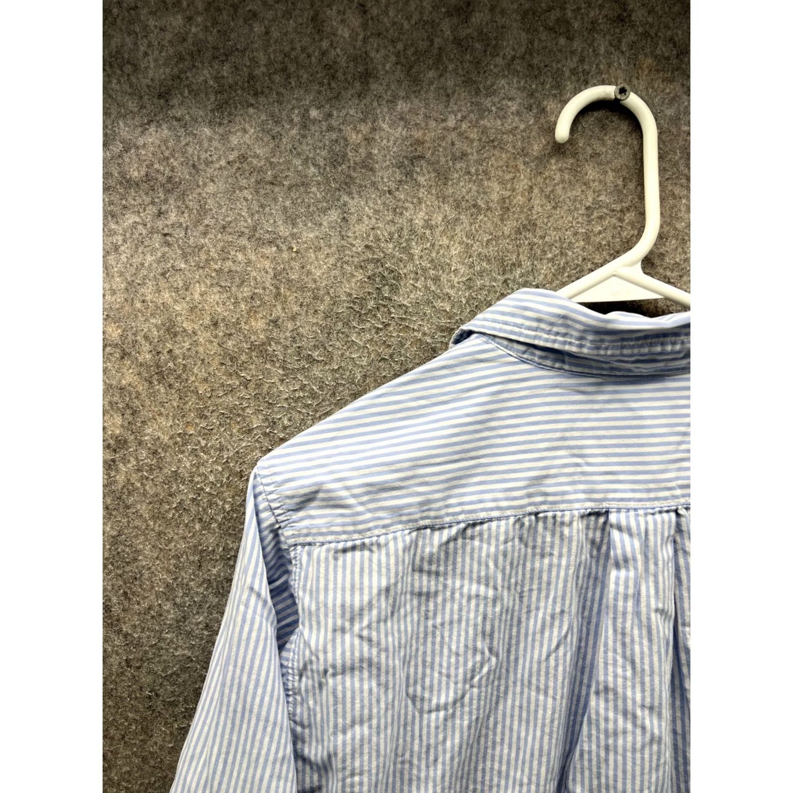 Ralph Lauren Lauren Ralph Lauren Shirt Womens Medium Blue Stripe Button Long Sleeve Casual Everyday M Womens Size M / US 6-8 / IT 42-44 - 7 Thumbnail