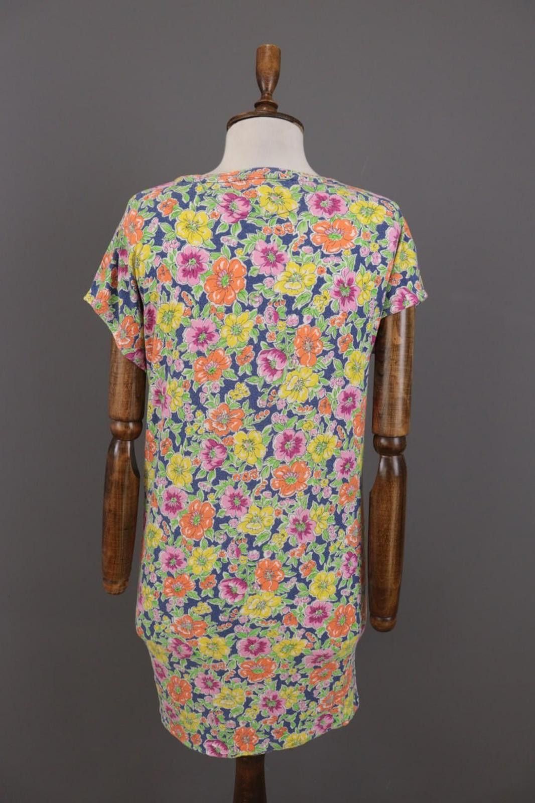 Polo Ralph Lauren Ralph Lauren Blue Floral Short Dress Summer Size M Size M / US 6-8 / IT 42-44 - 8 Thumbnail