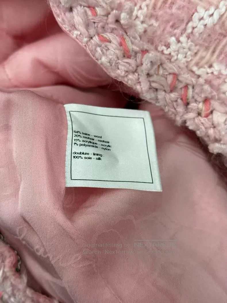 Chanel Chanel Supermarket series pink tweed jacket Size XS / US 0-2 / IT 36-38 - 7 Thumbnail